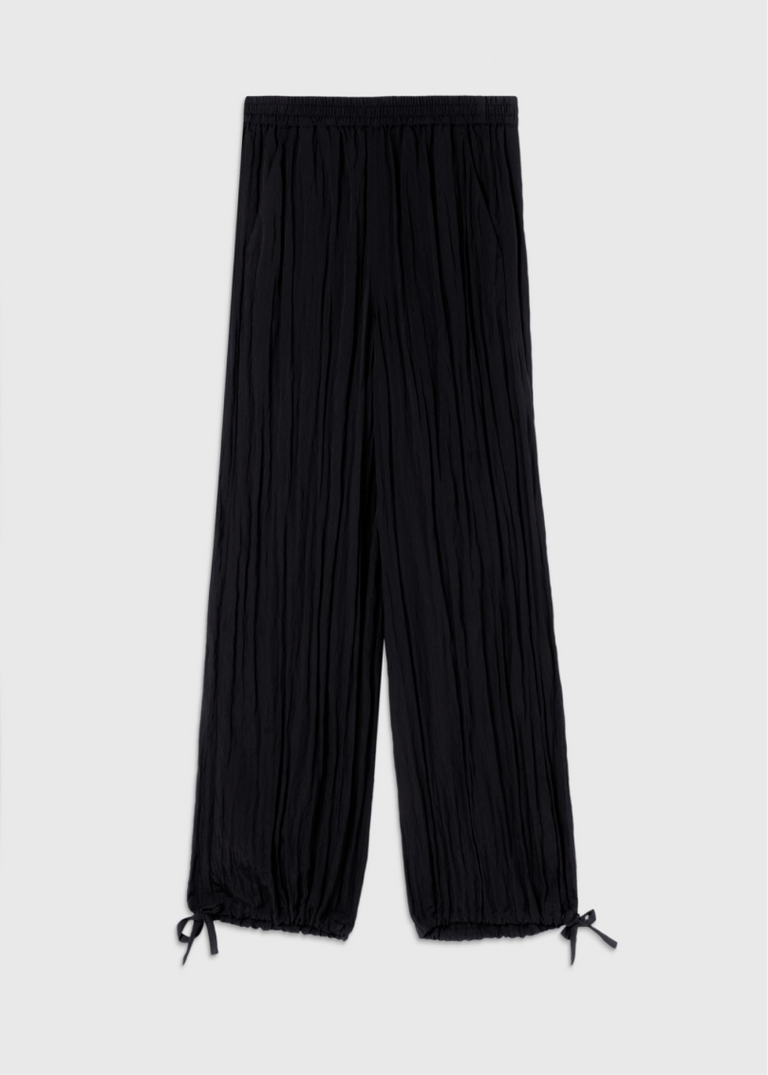 Balloon Tie Hem Trouser