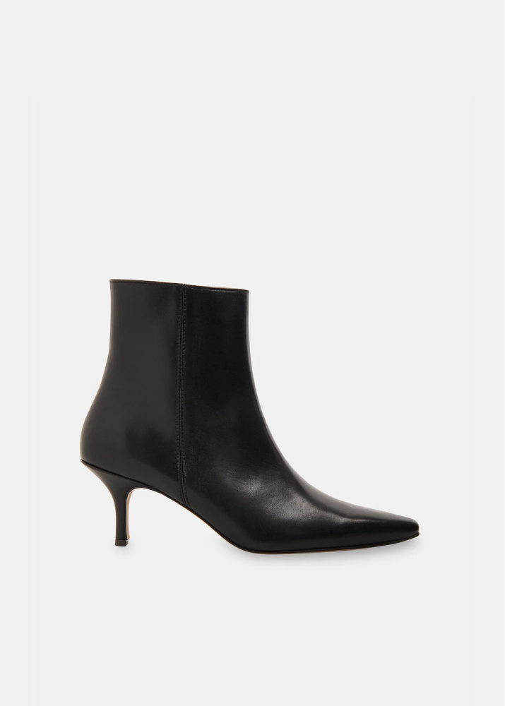 Flatshot of the pointed heeled boot