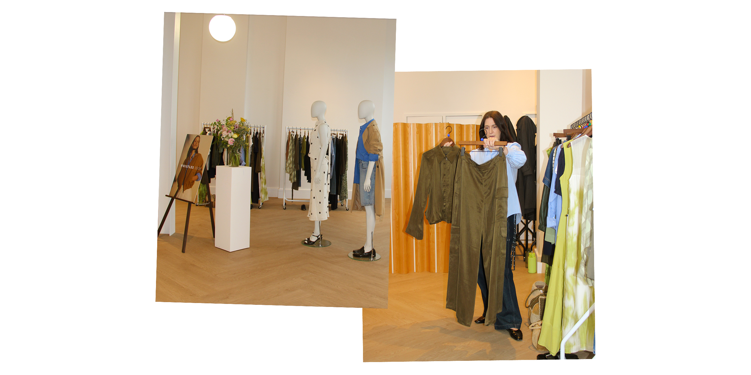 Collage from the brand day