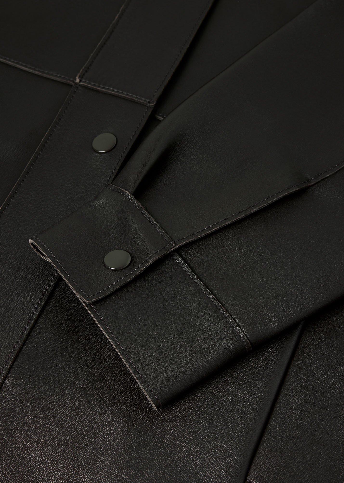 Clean Bonded Leather Jacket