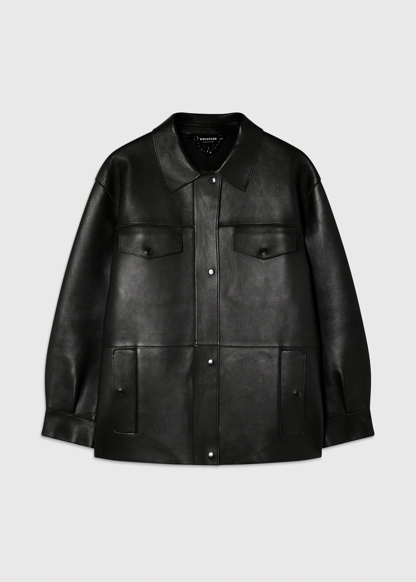 Clean Bonded Leather Jacket