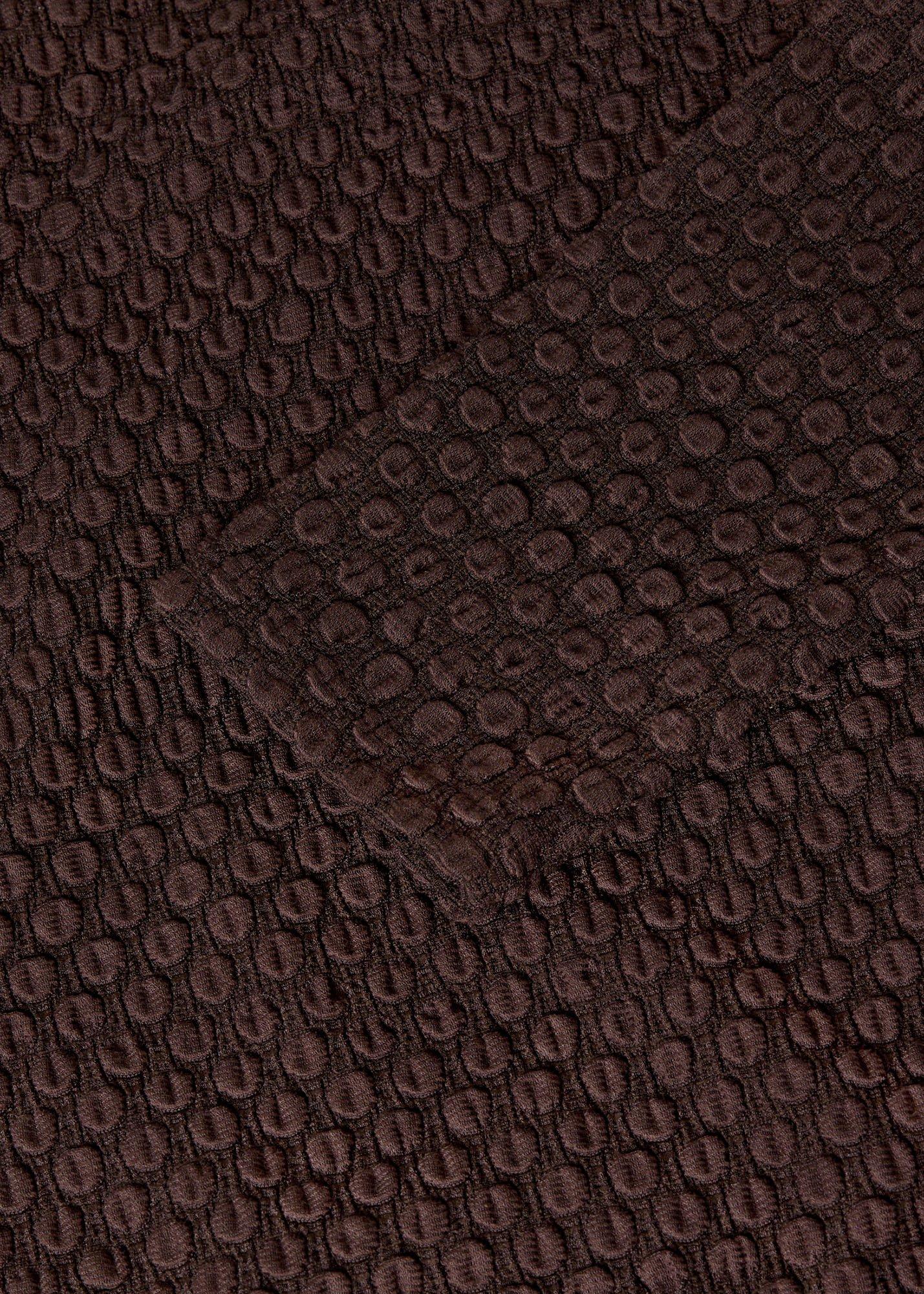 Textured Circle Jersey Top