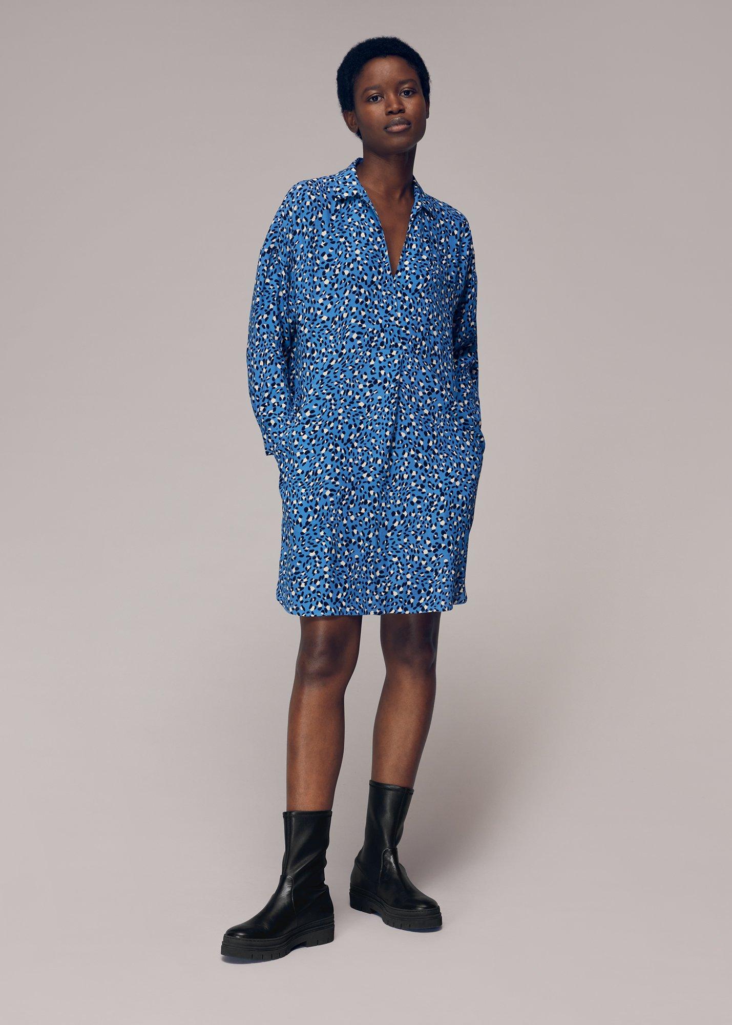 Abby Wild Leopard Print Dress