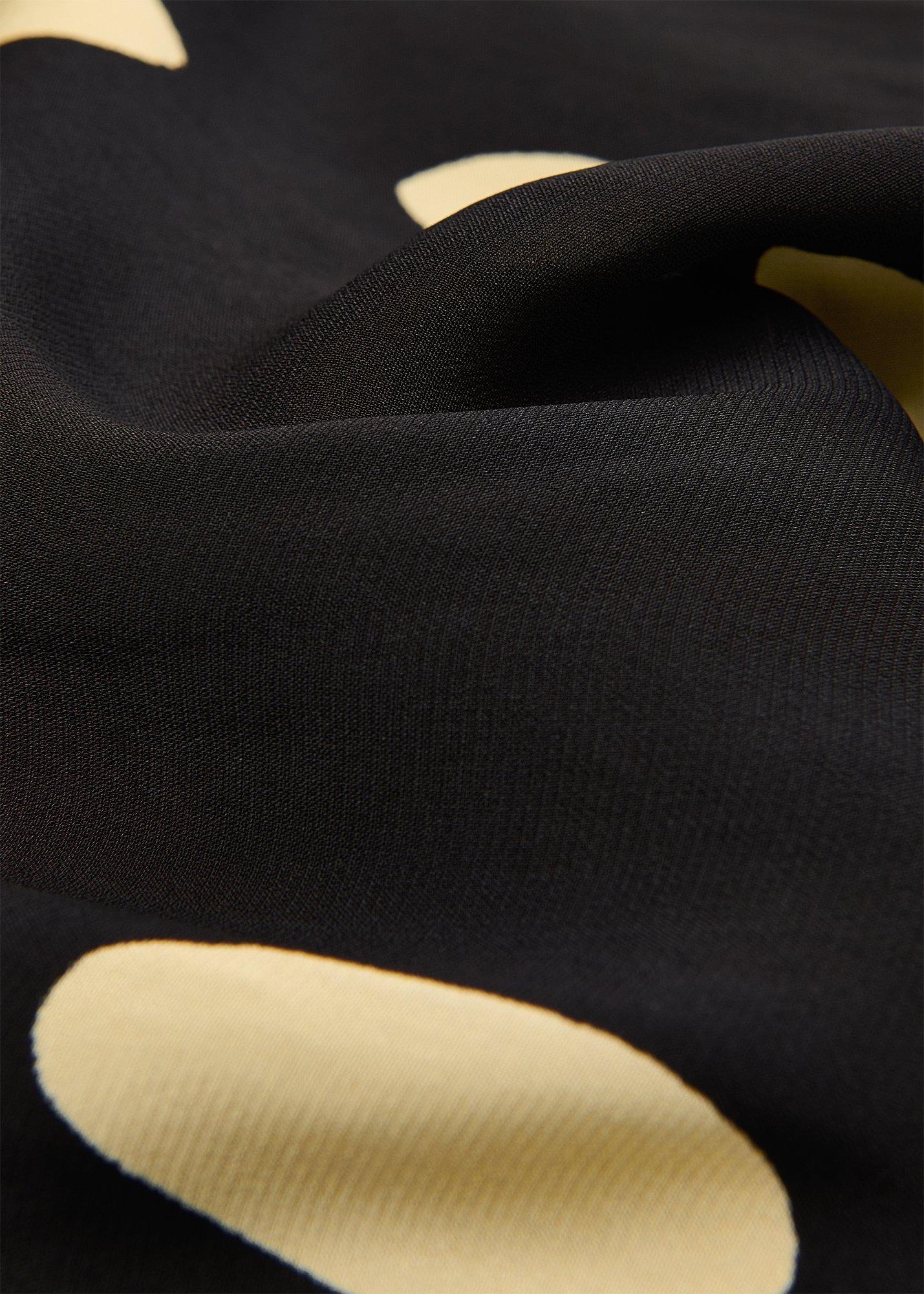 Abstract Spot Shirt Dress