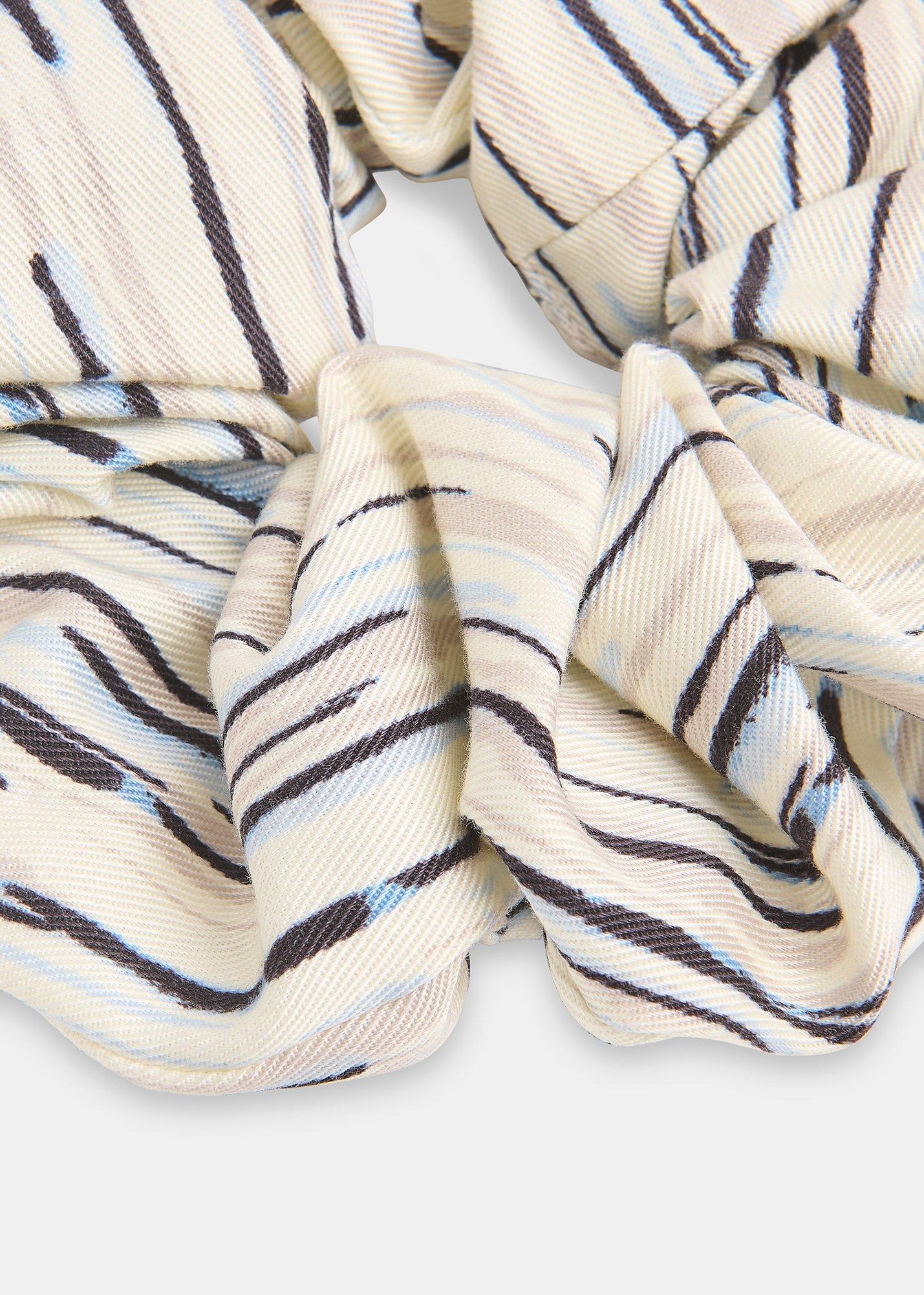 Abstract Stripe Scrunchie