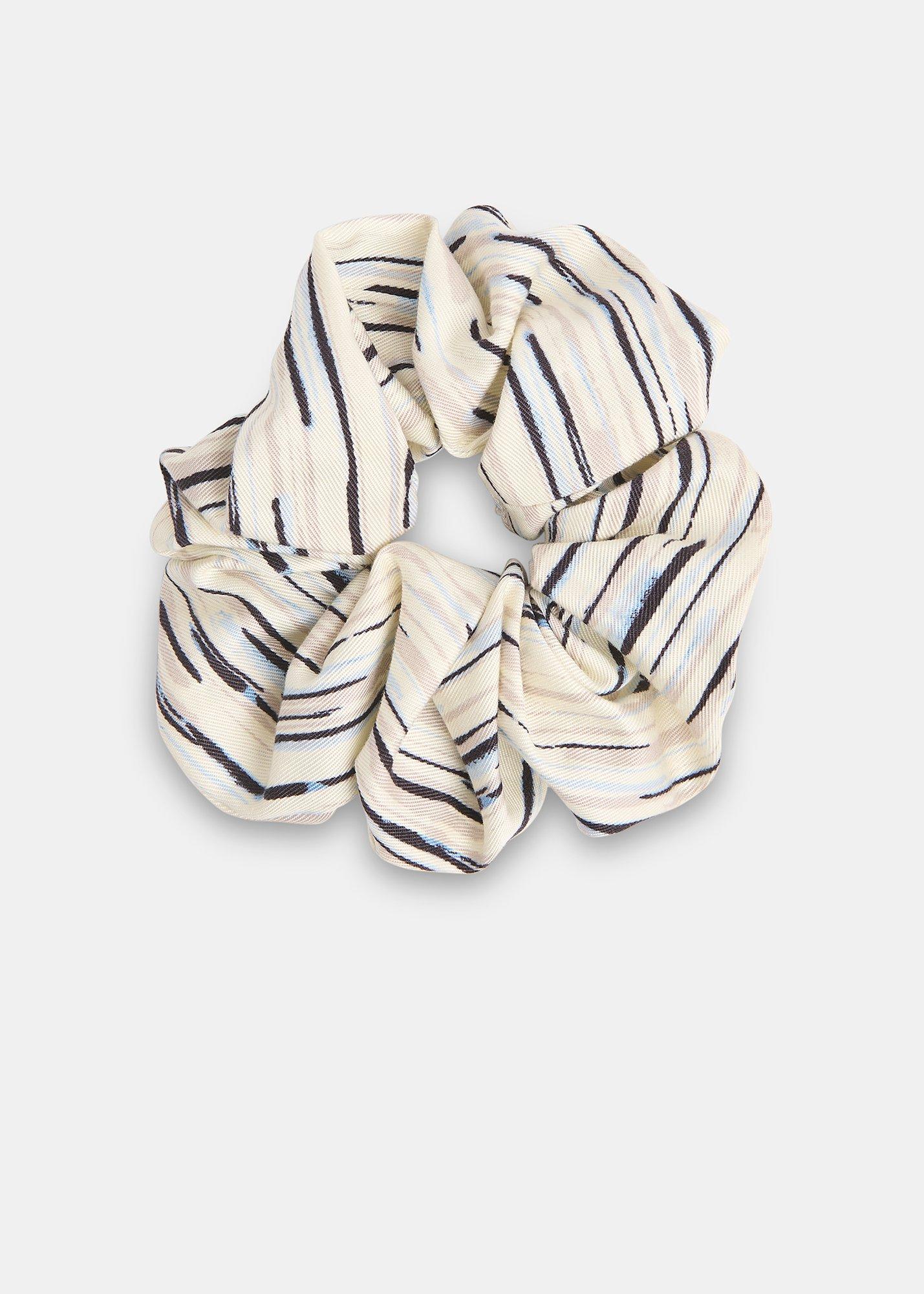 Abstract Stripe Scrunchie