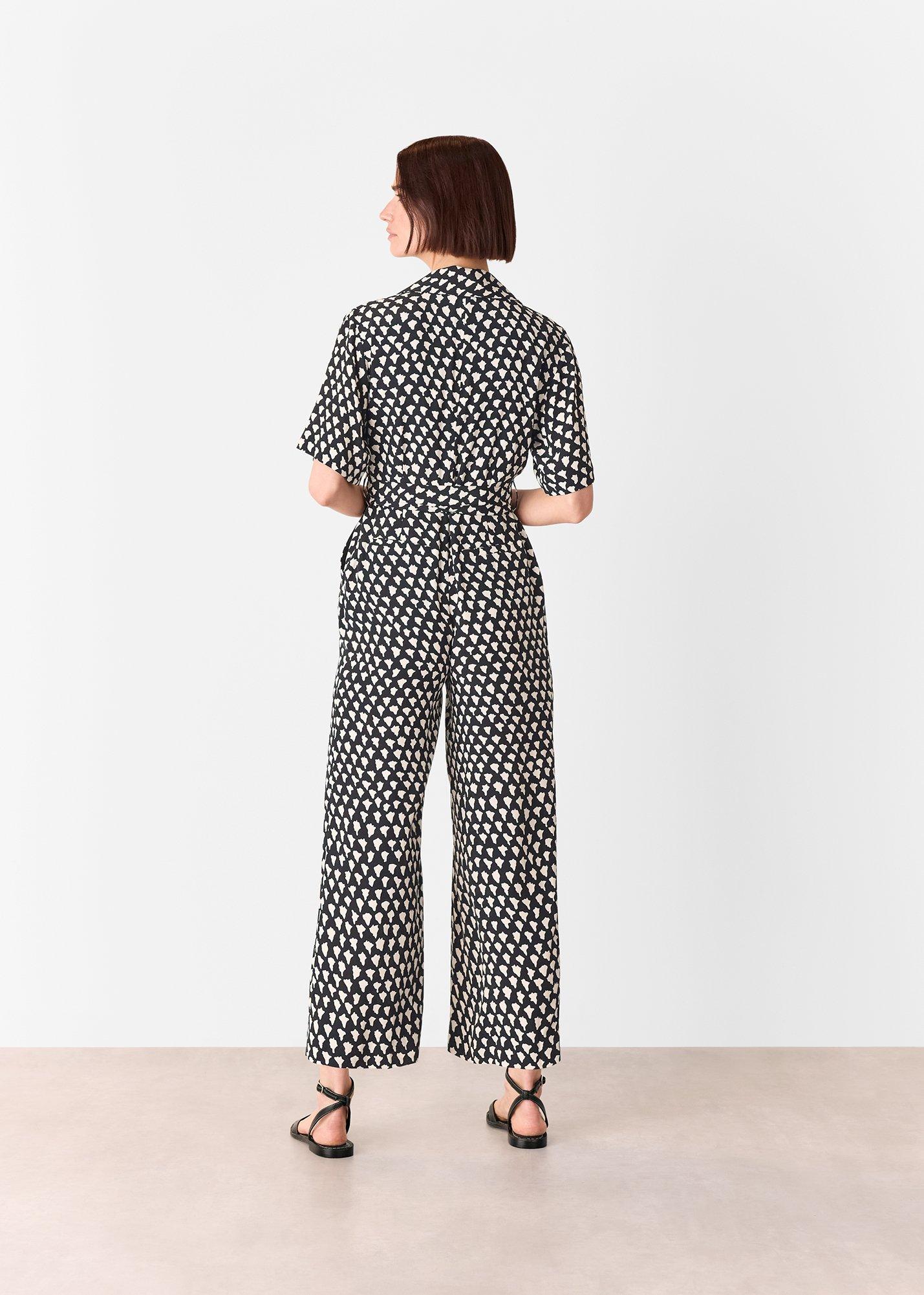 Abstract Triangle Jumpsuit