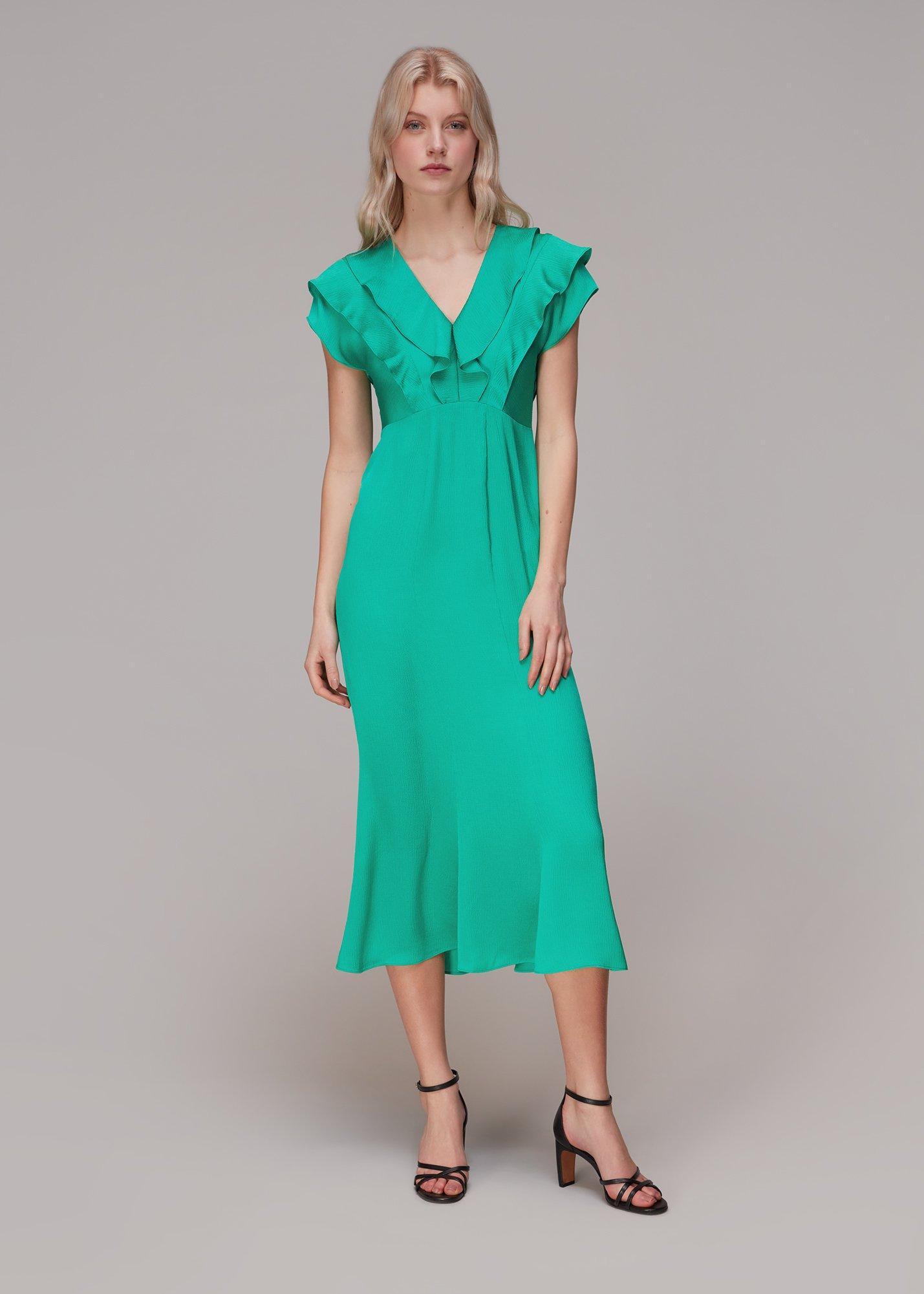 Adeline Frill Midi Dress
