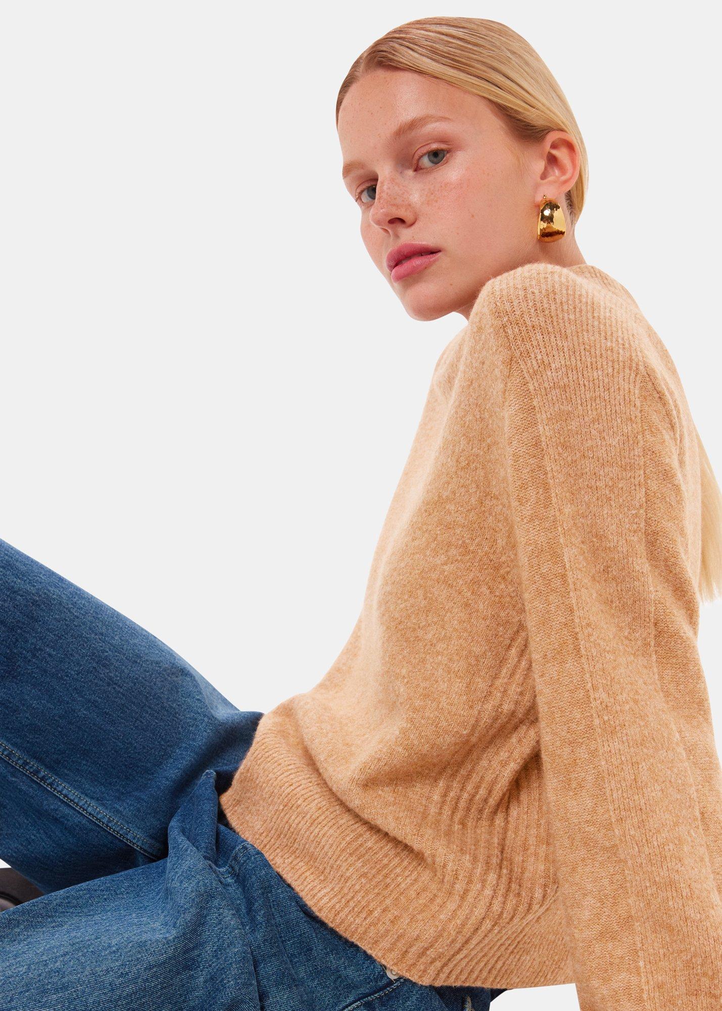 Alana Wool Mix Crew Neck