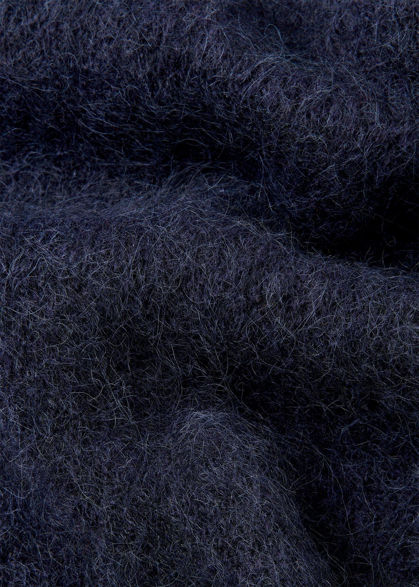 Alpaca Blend Funnel Knit