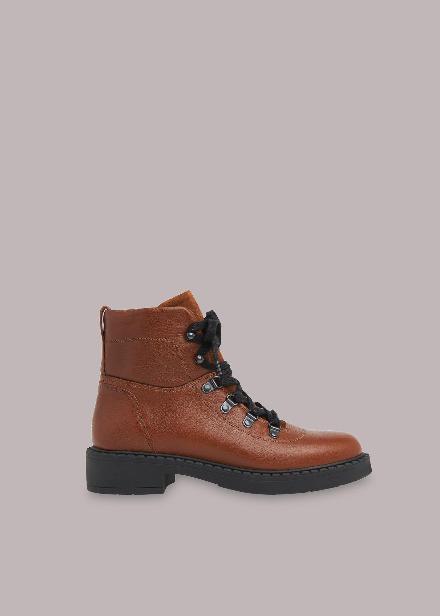 Tan Alvis Lace Up Boot
