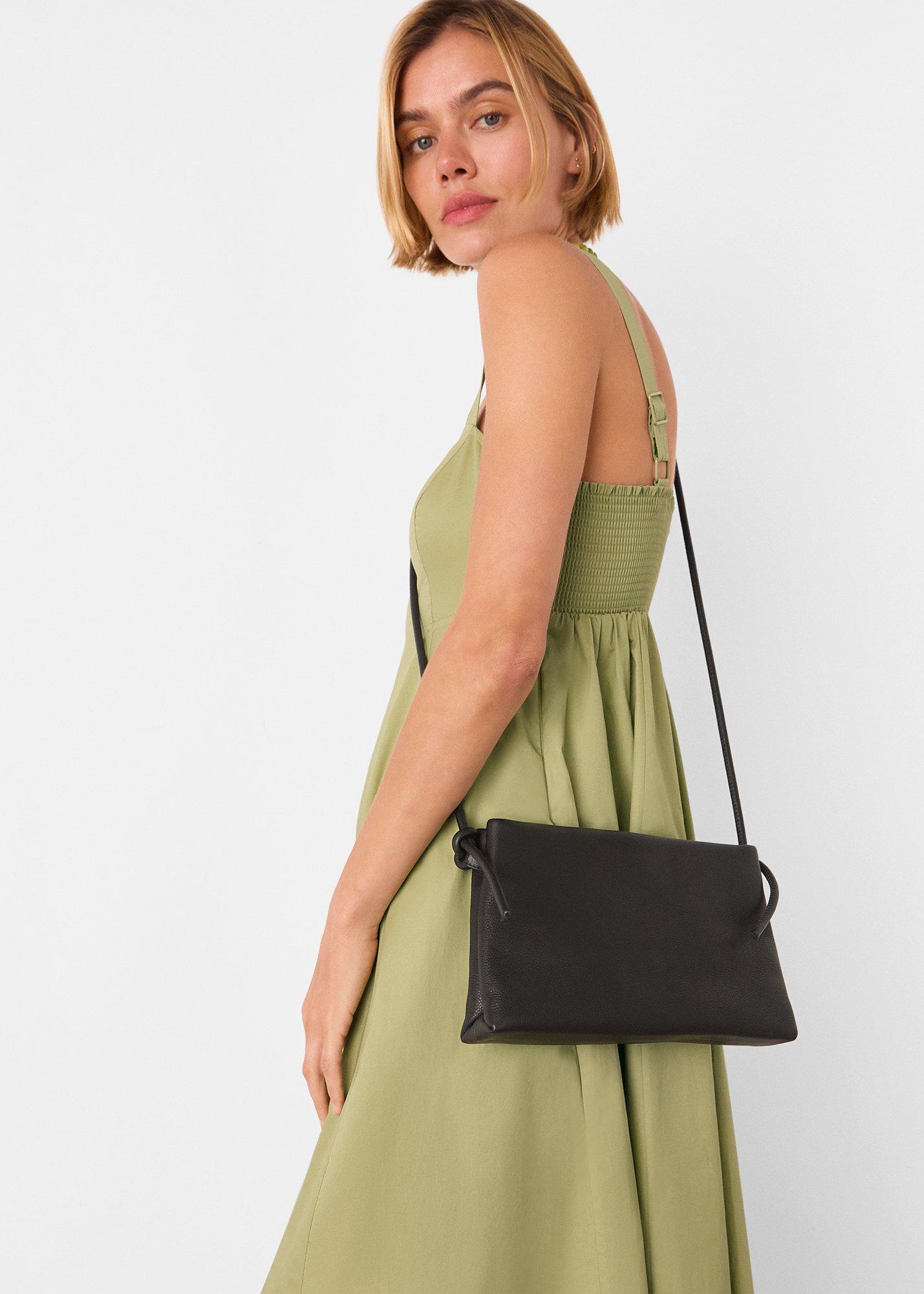 Black Amity Triple Pouch Bag