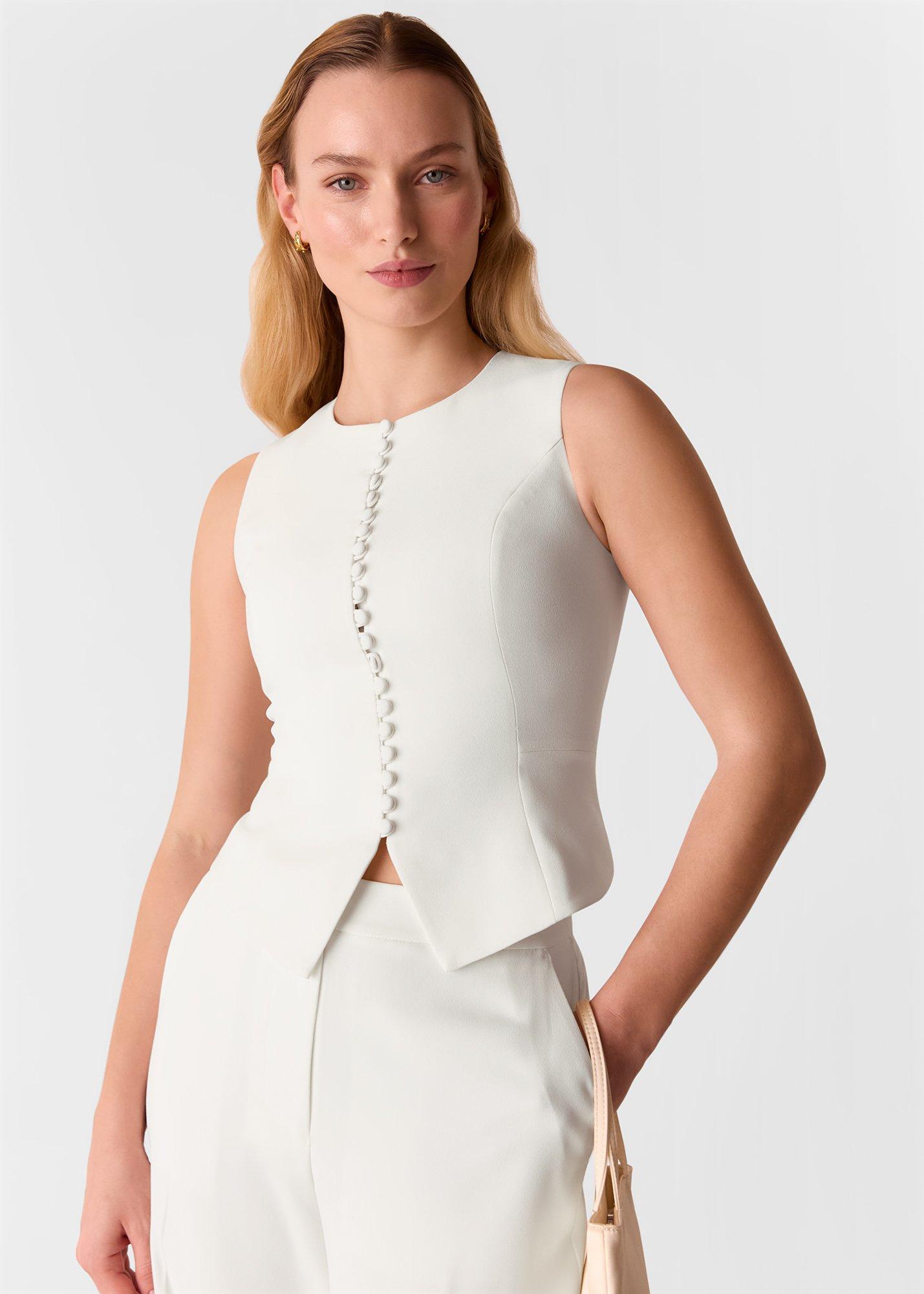 Ivory Andie Wedding Waistcoat