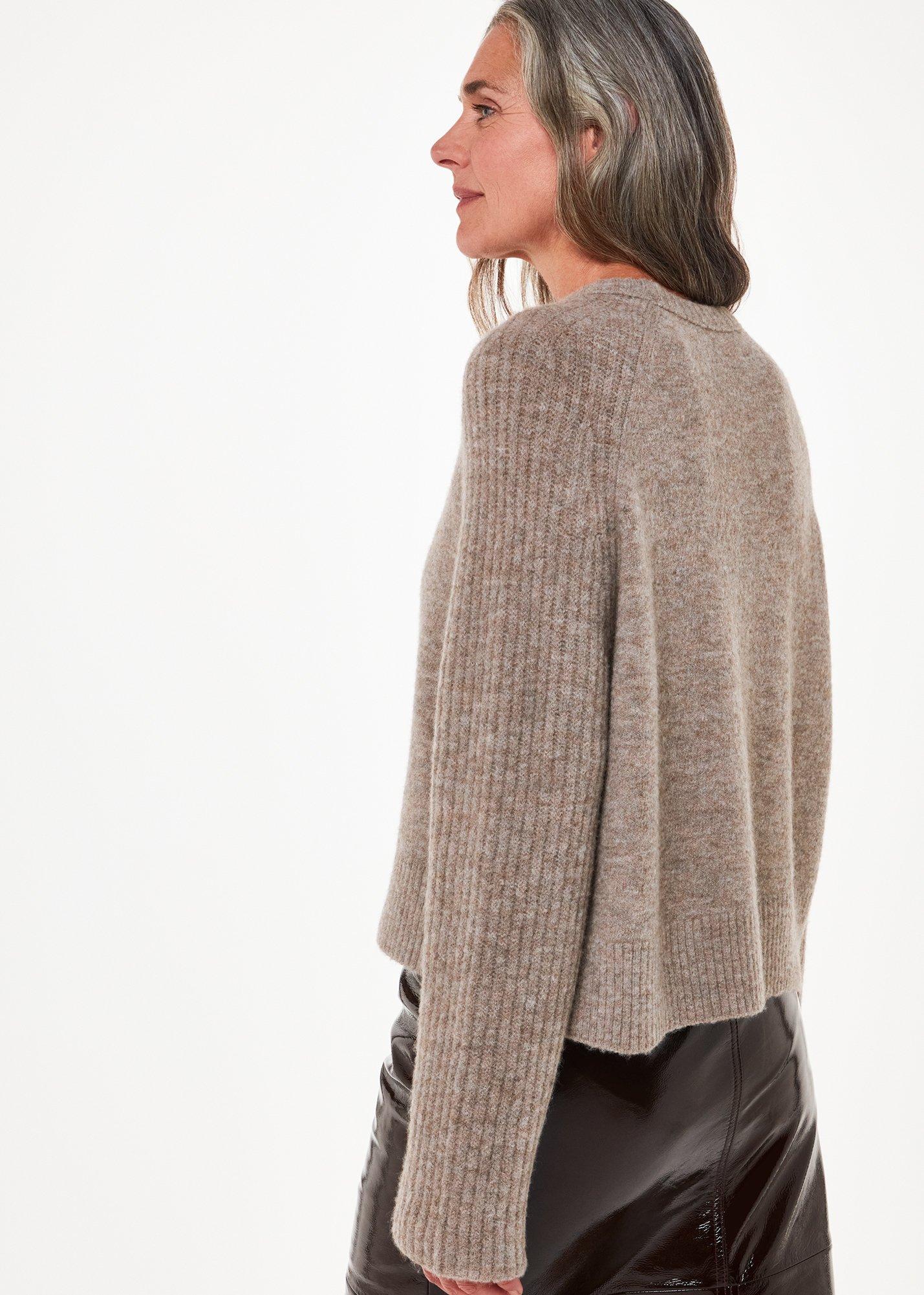 Anna Wool Mix Crew Knit
