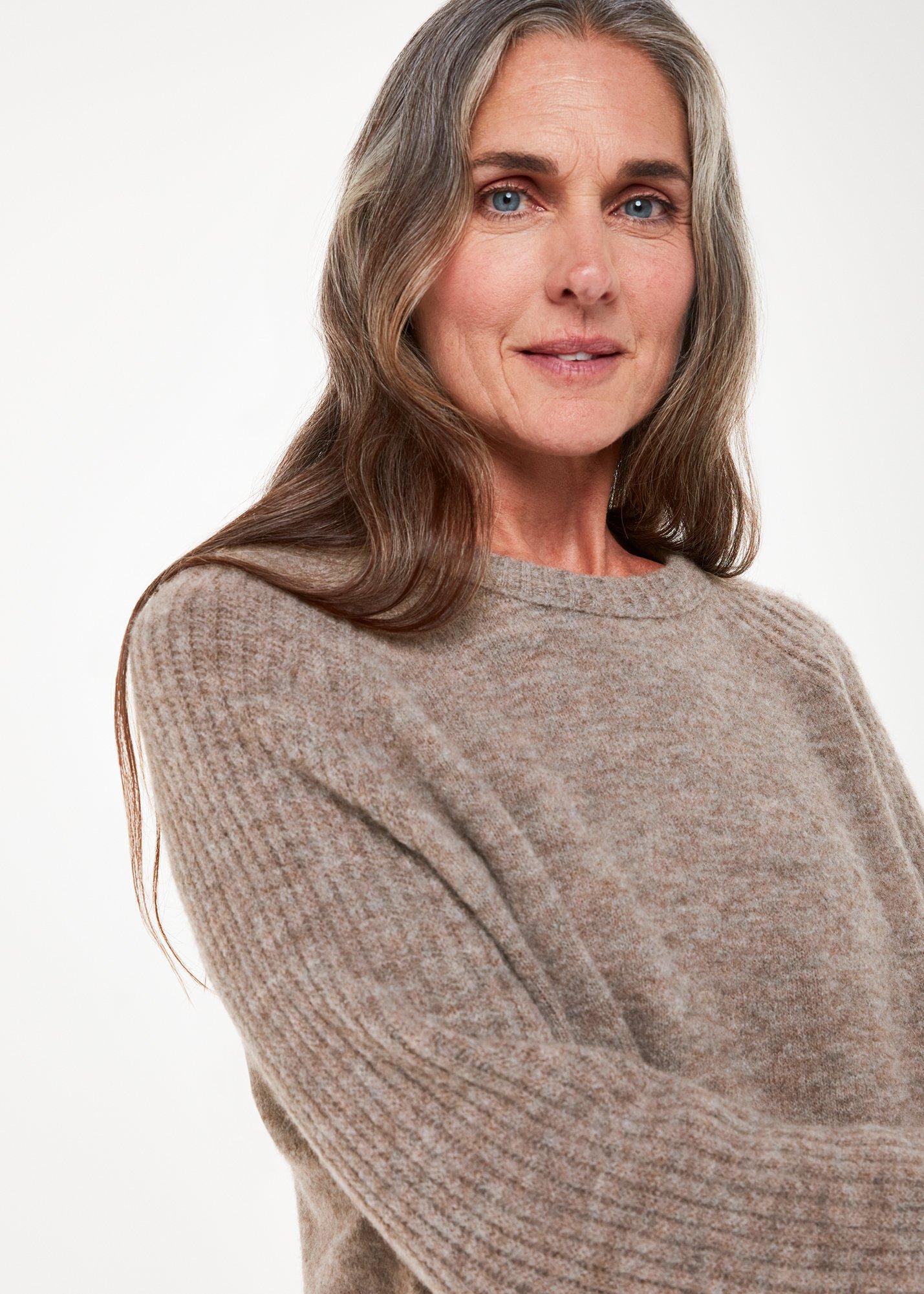 Anna Wool Mix Crew Knit