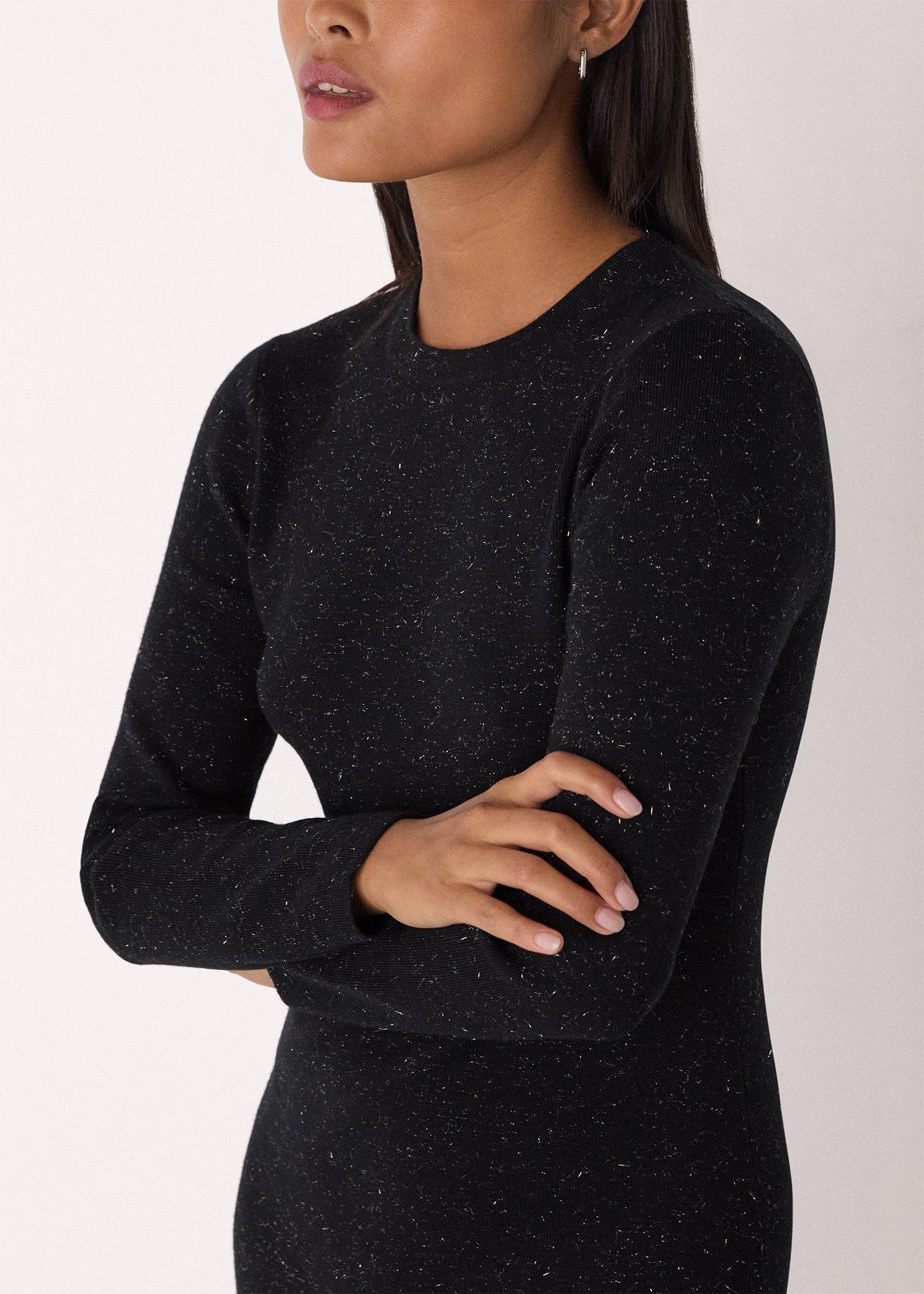 Petite Annie Sparkle Knit Dress