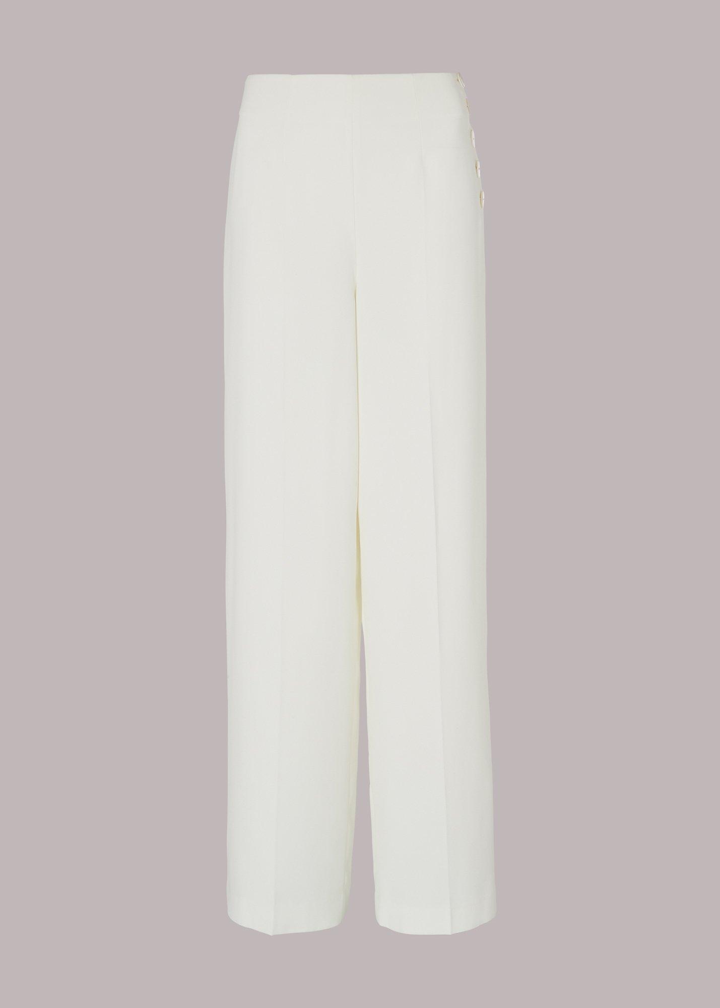 Annie Wedding Trouser Ivory/Multi