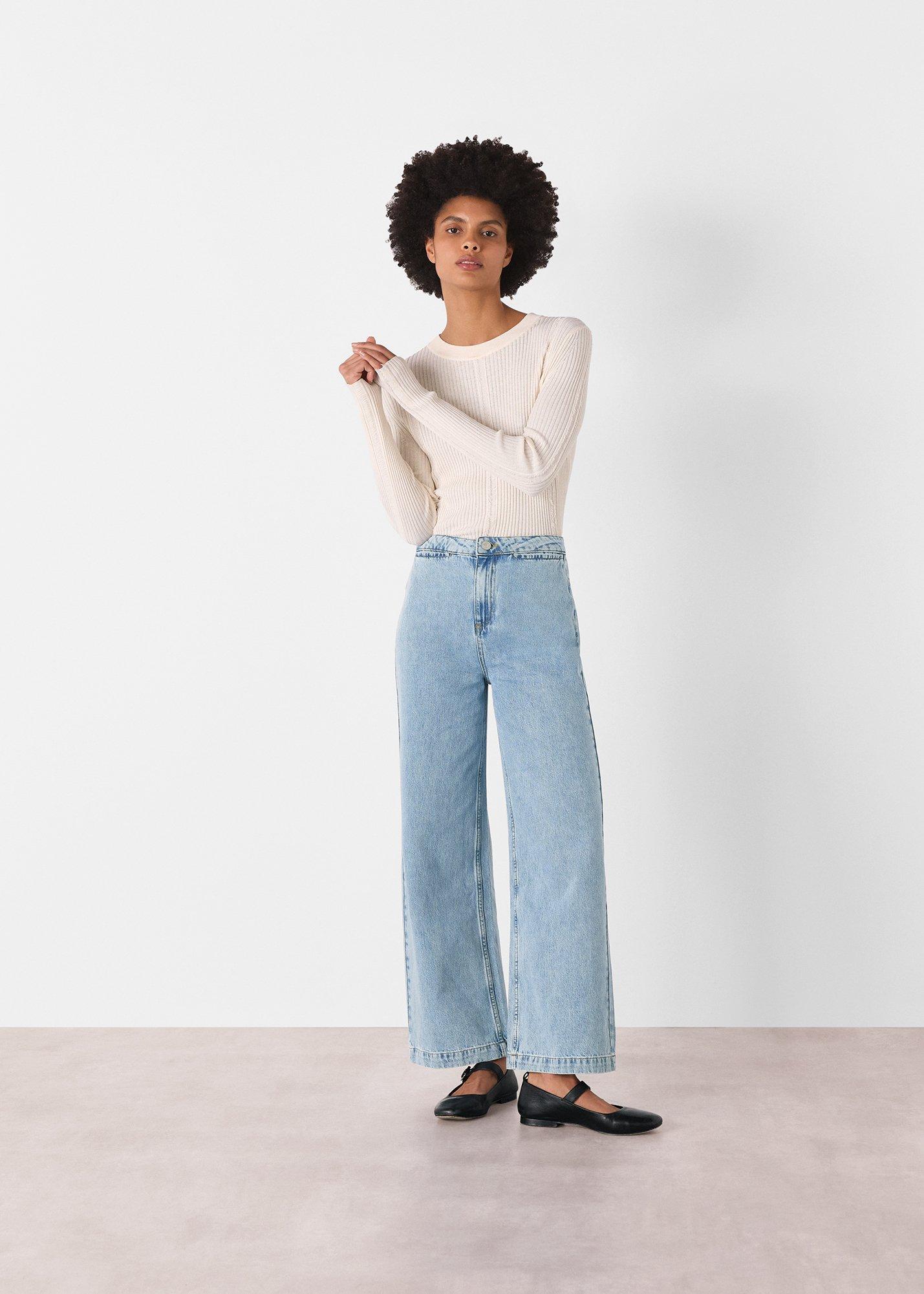 Authentic Ankle Wide Leg Jean