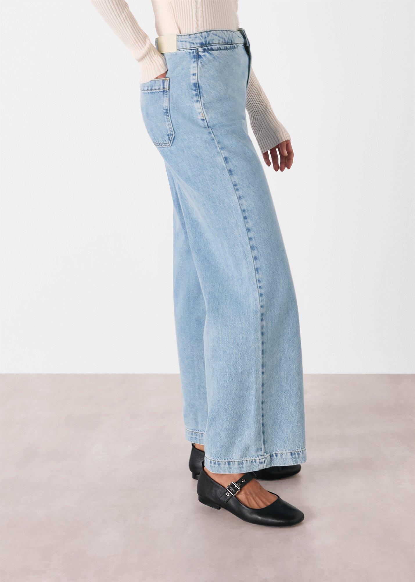 Authentic Ankle Wide Leg Jean