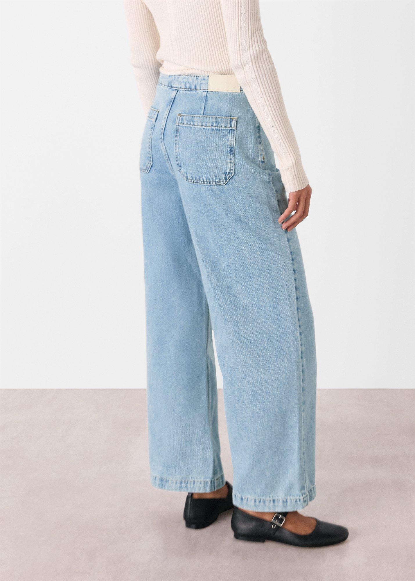 Authentic Ankle Wide Leg Jean