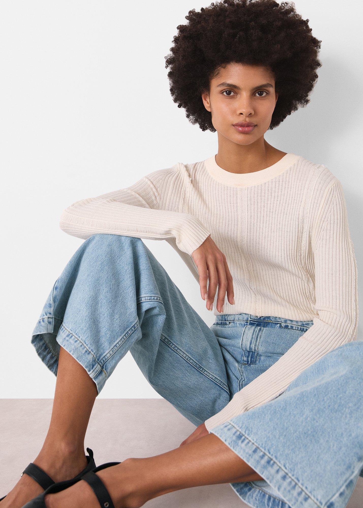 Authentic Ankle Wide Leg Jean