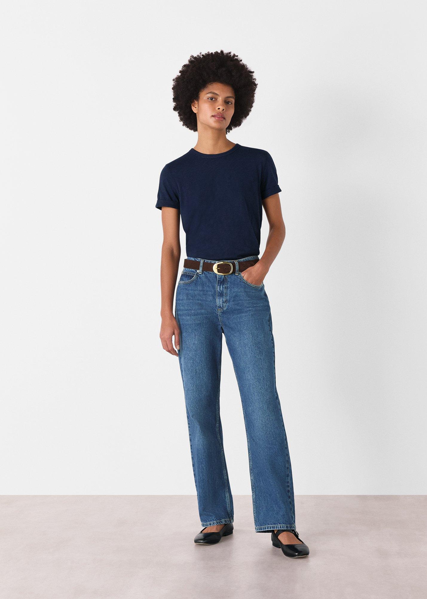 Denim Classic Straight Leg Jean