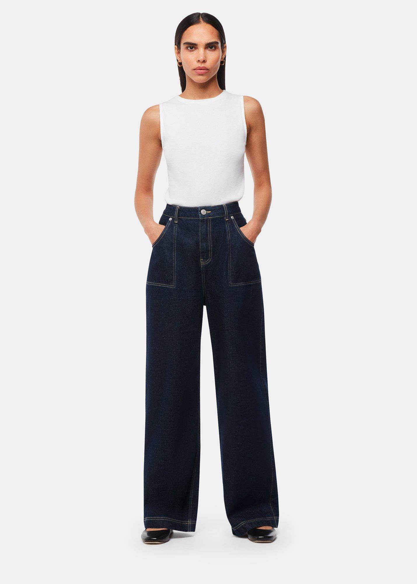 Dark Denim Authentic Raya Straight Jean