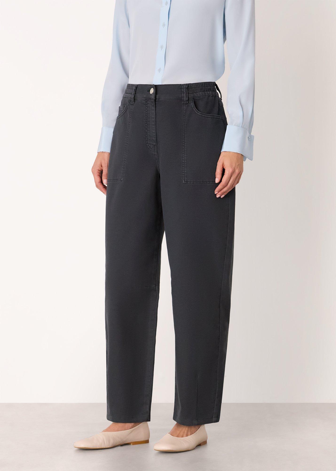 Casual Cotton Barrel Trouser