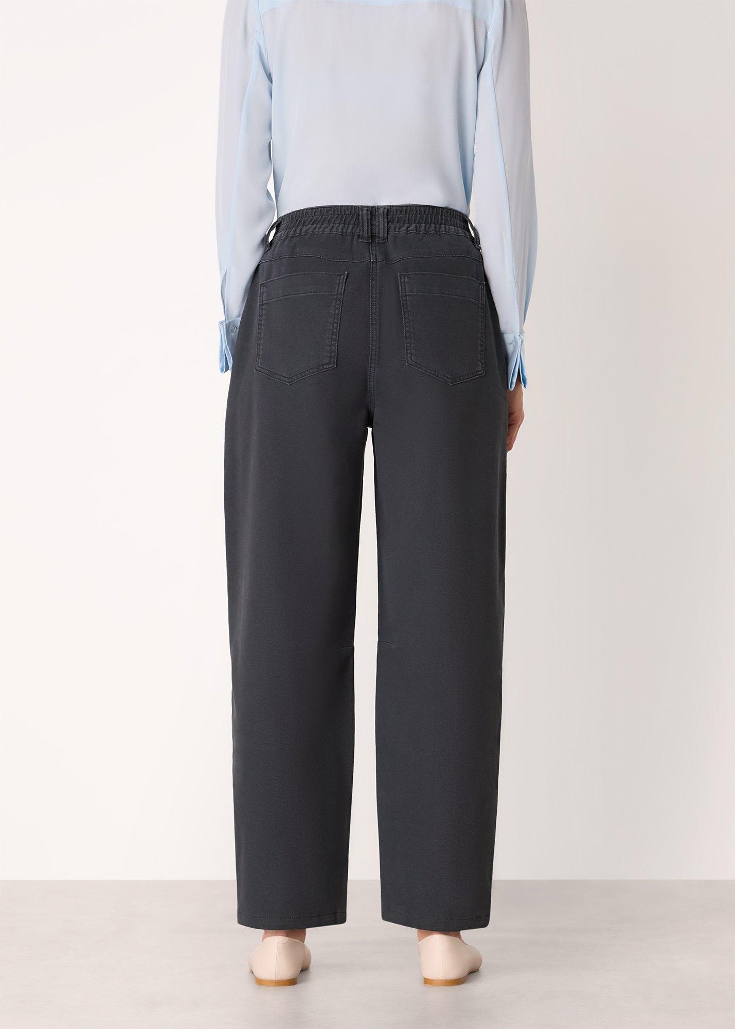 Casual Cotton Barrel Trouser