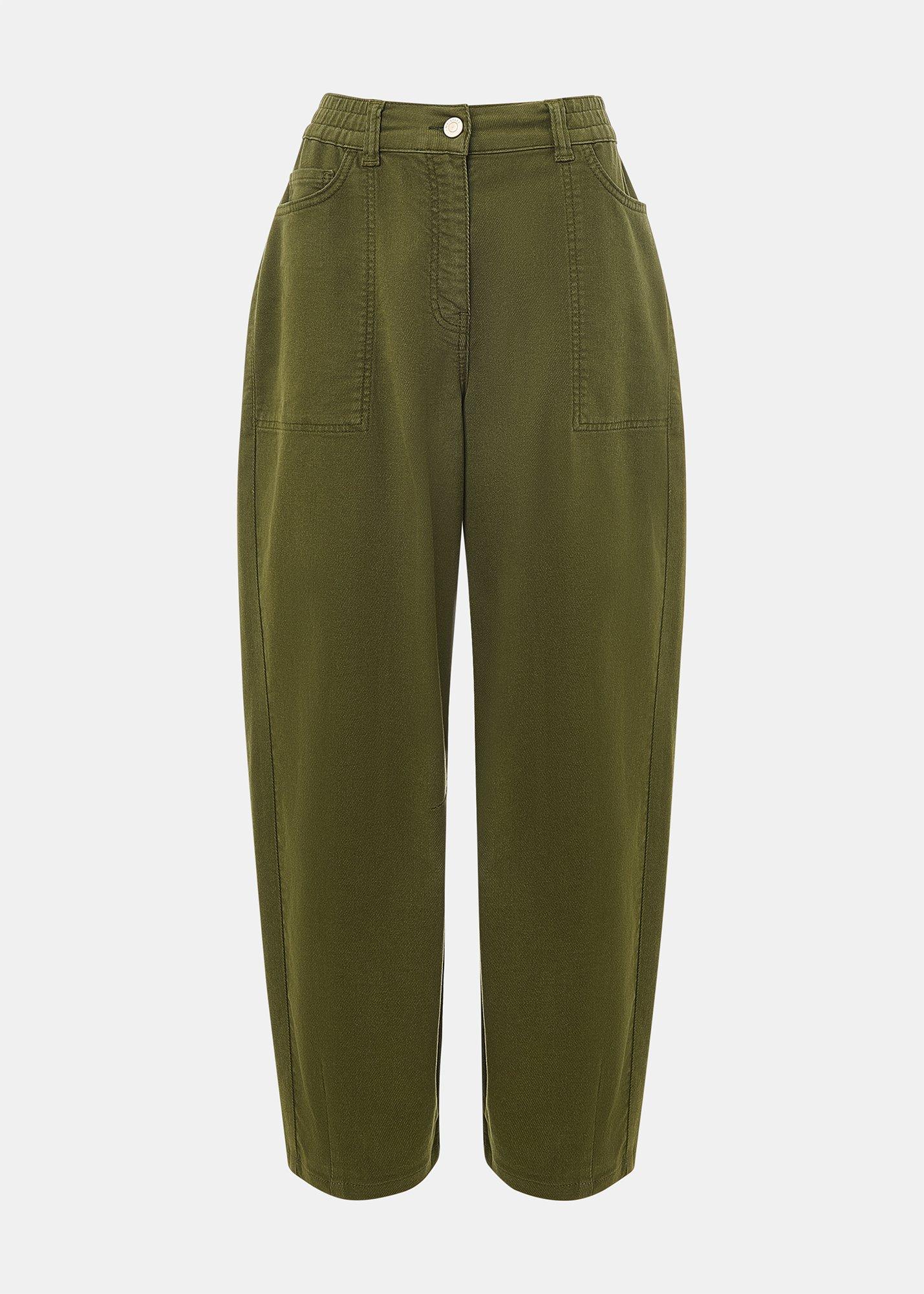 Casual Cotton Barrel Trouser