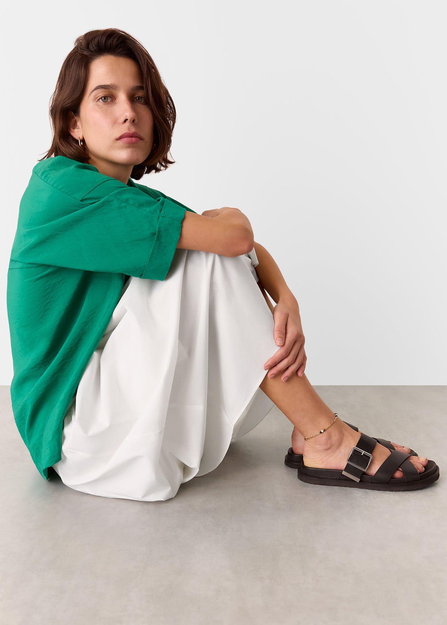 Gold Beaded Chain Anklet