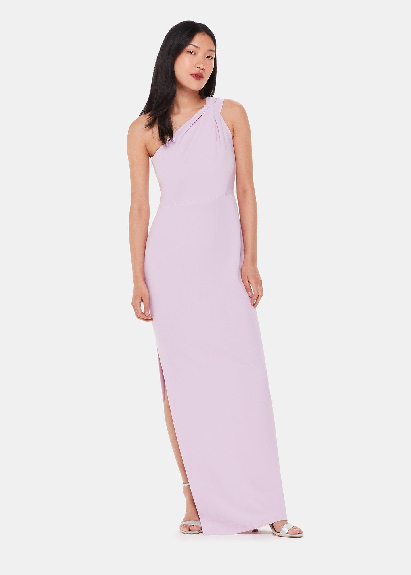 Lilac Bethan One Shoulder Maxi Dress