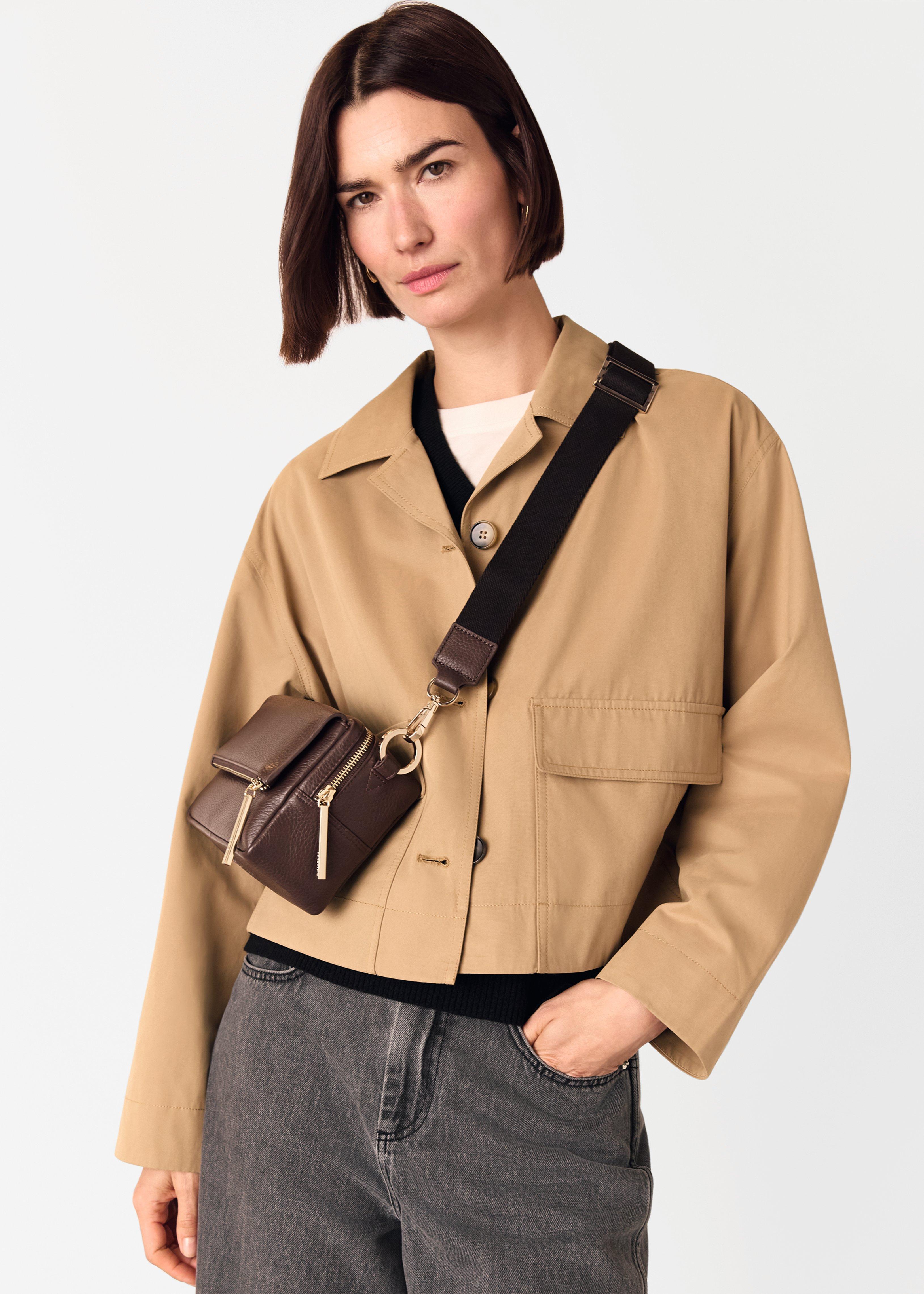 Chocolate Bibi Crossbody Bag