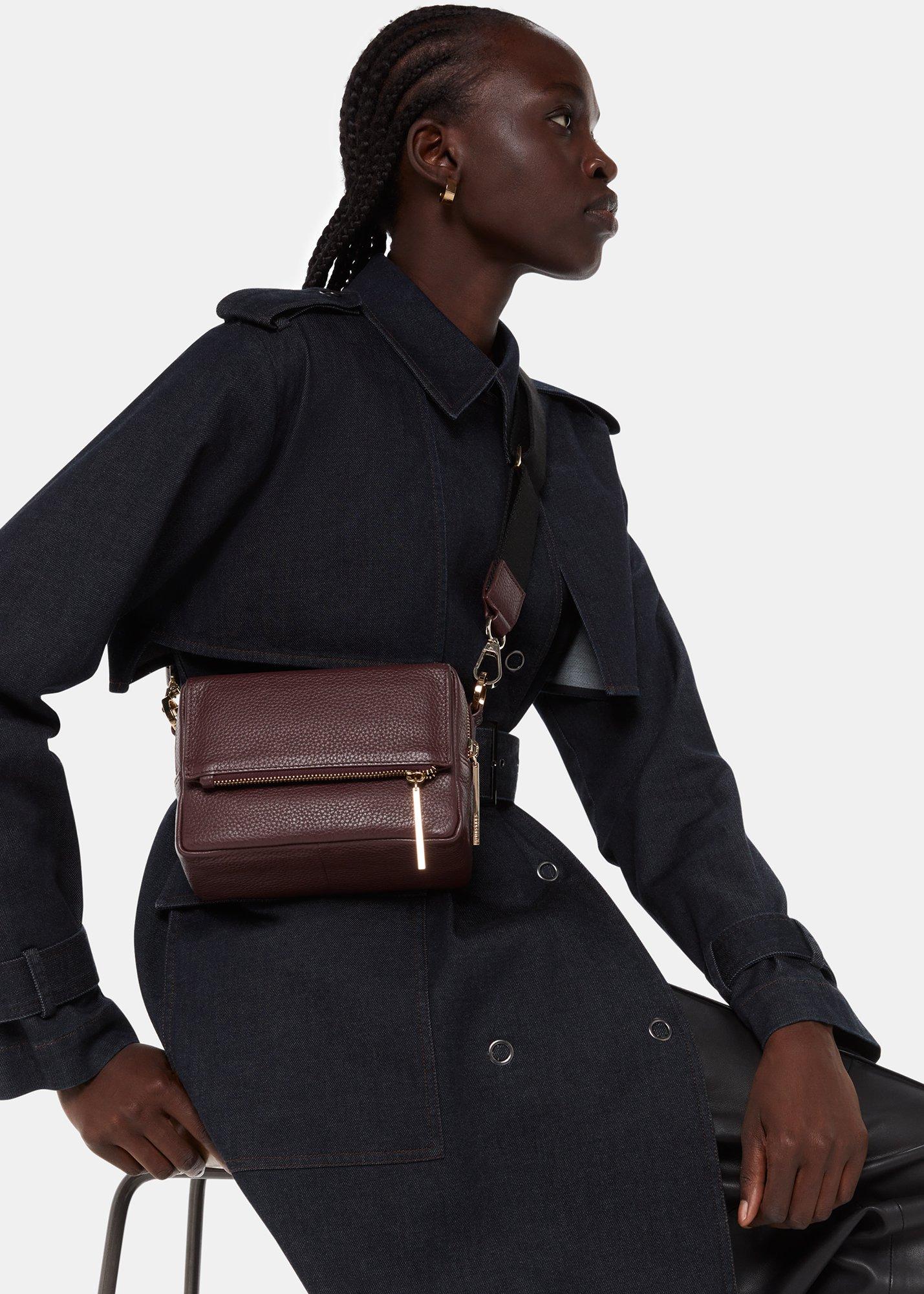 Plum Bibi Crossbody Bag