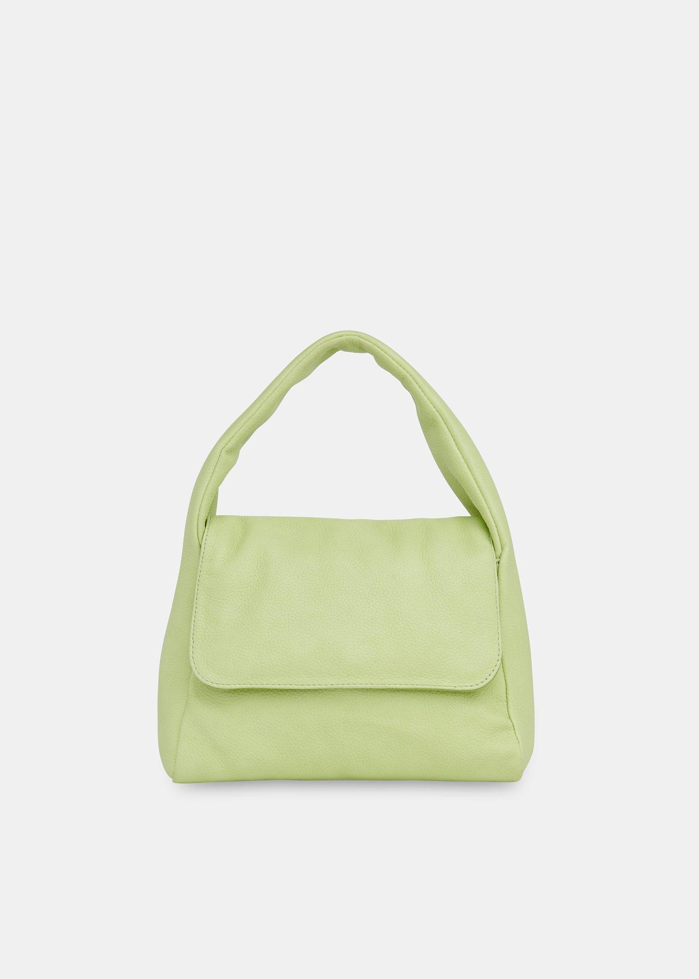 Lime Brooke Puffy Mini Bag
