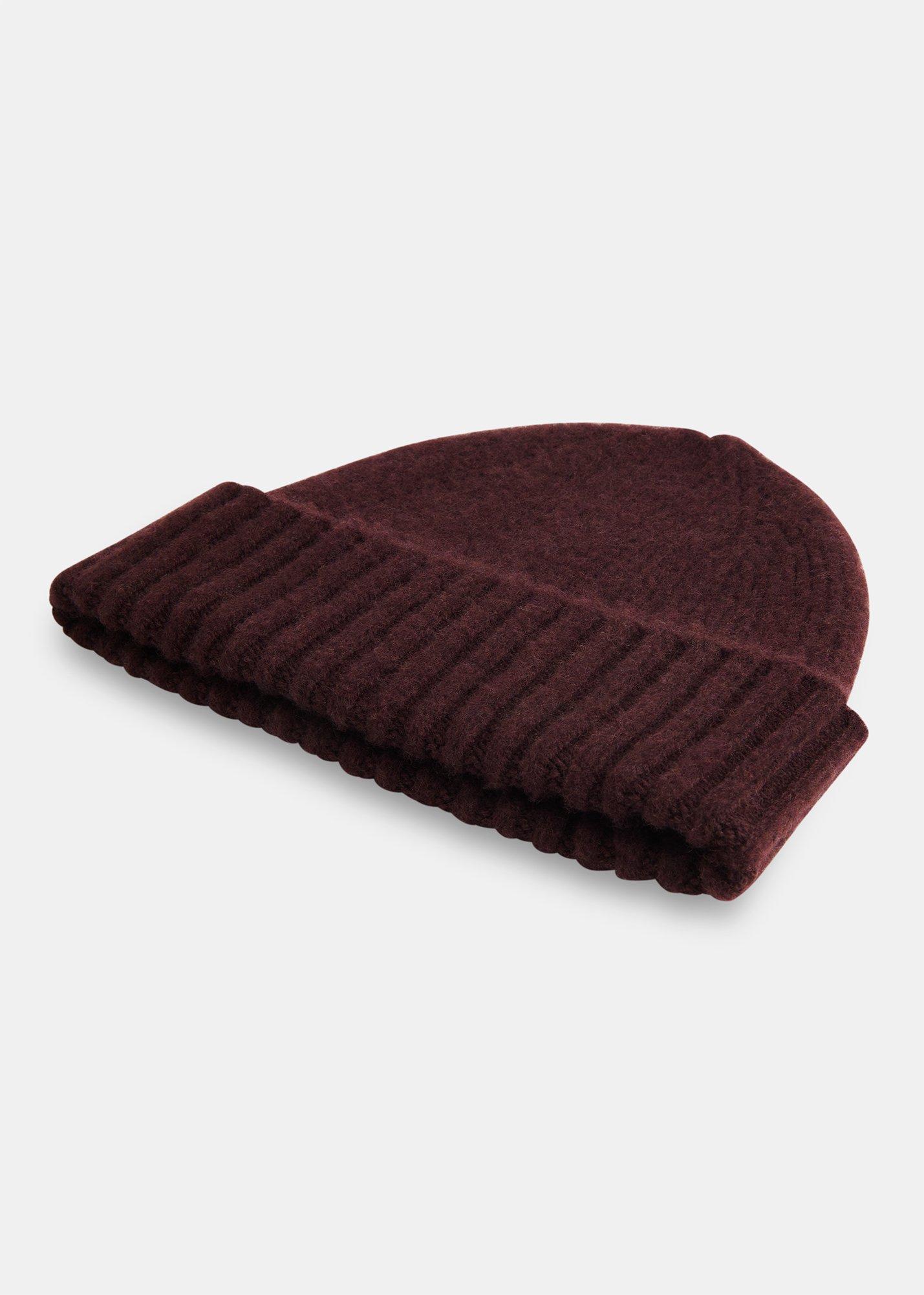 Brushed Lambswool Beanie Hat