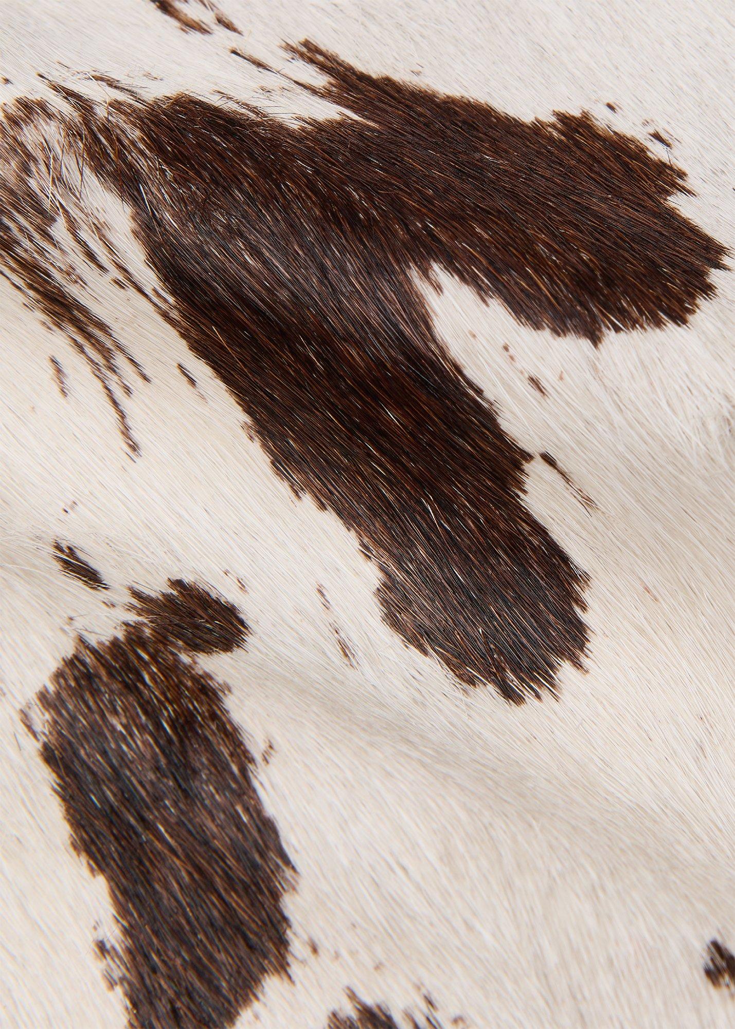 Cow Print Zip Jacket