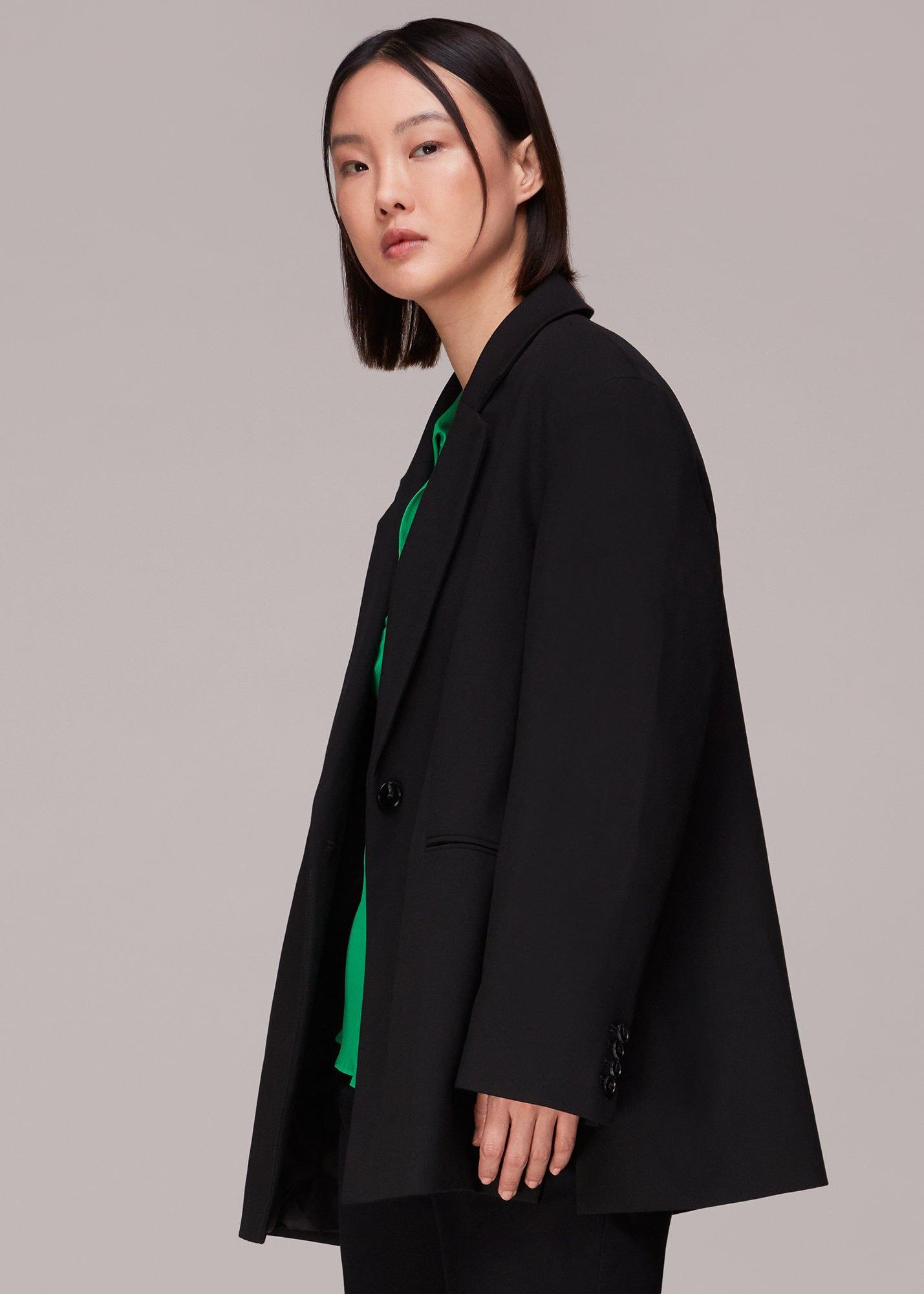 Black Carla Oversized Blazer