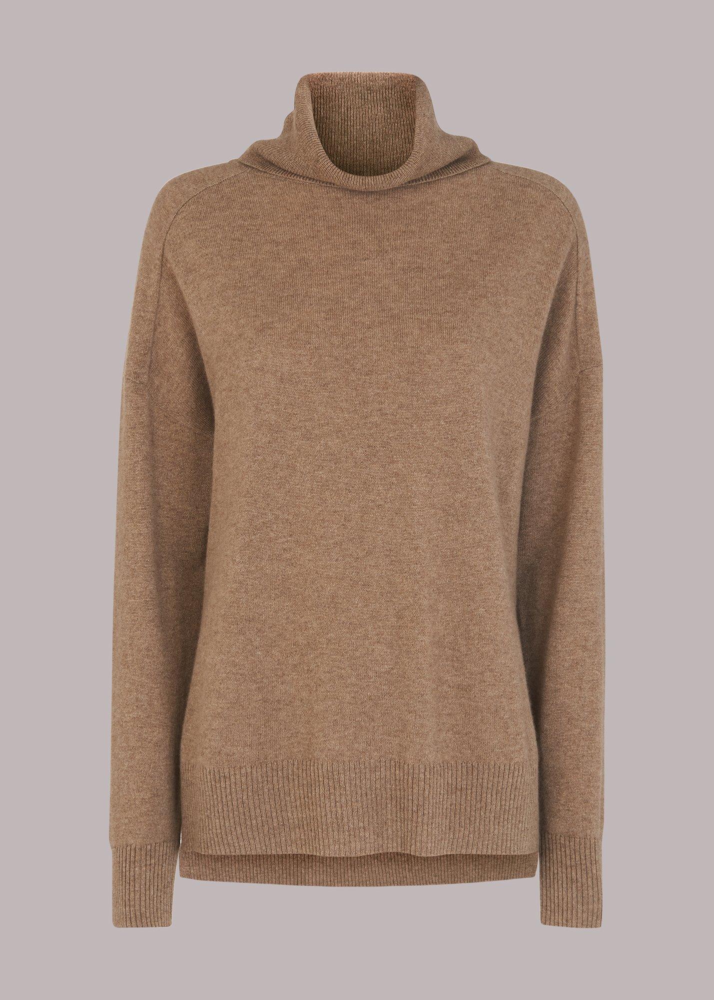 Cashmere Roll Neck Jumper