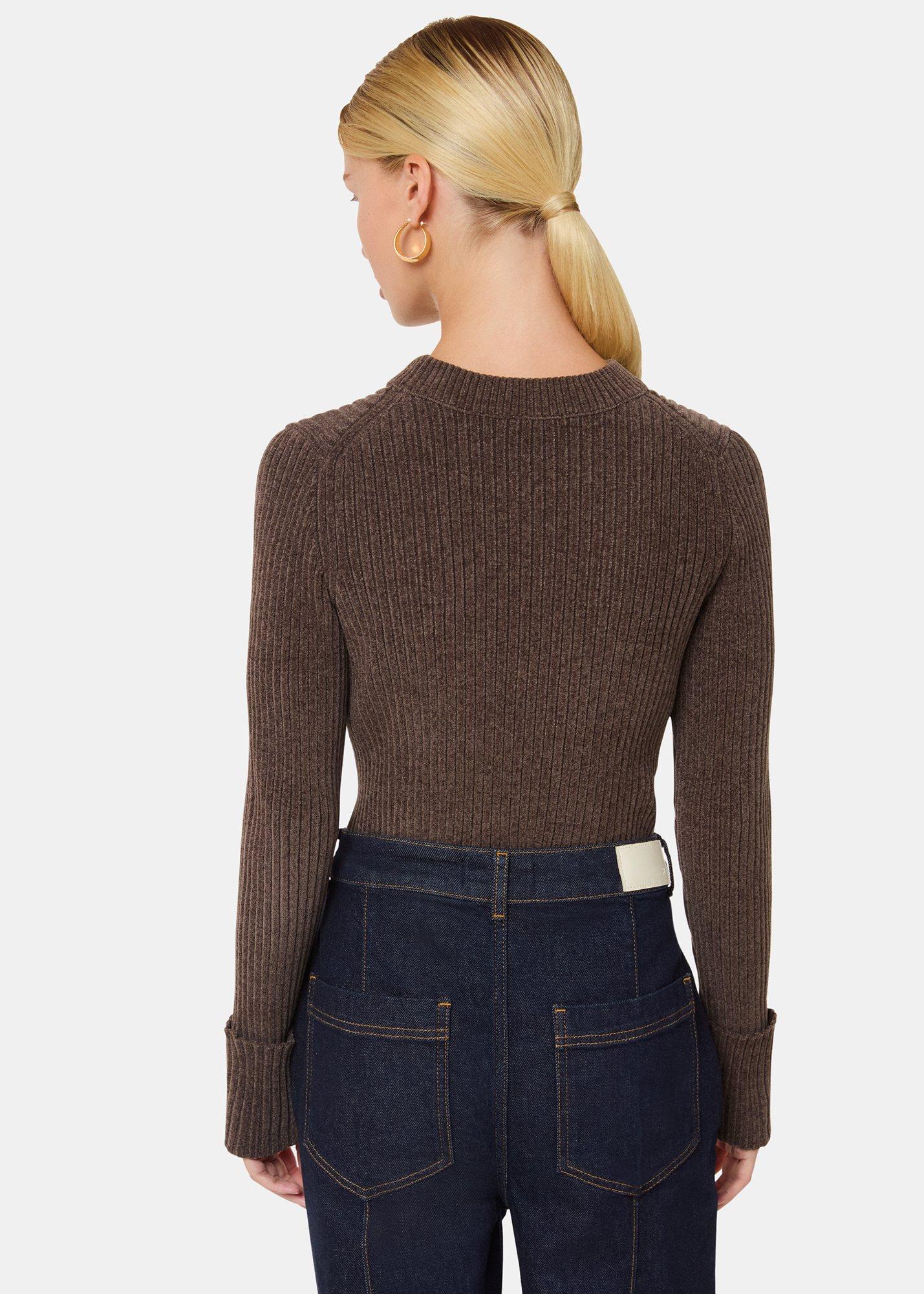 Chenille Rib Detail Knit