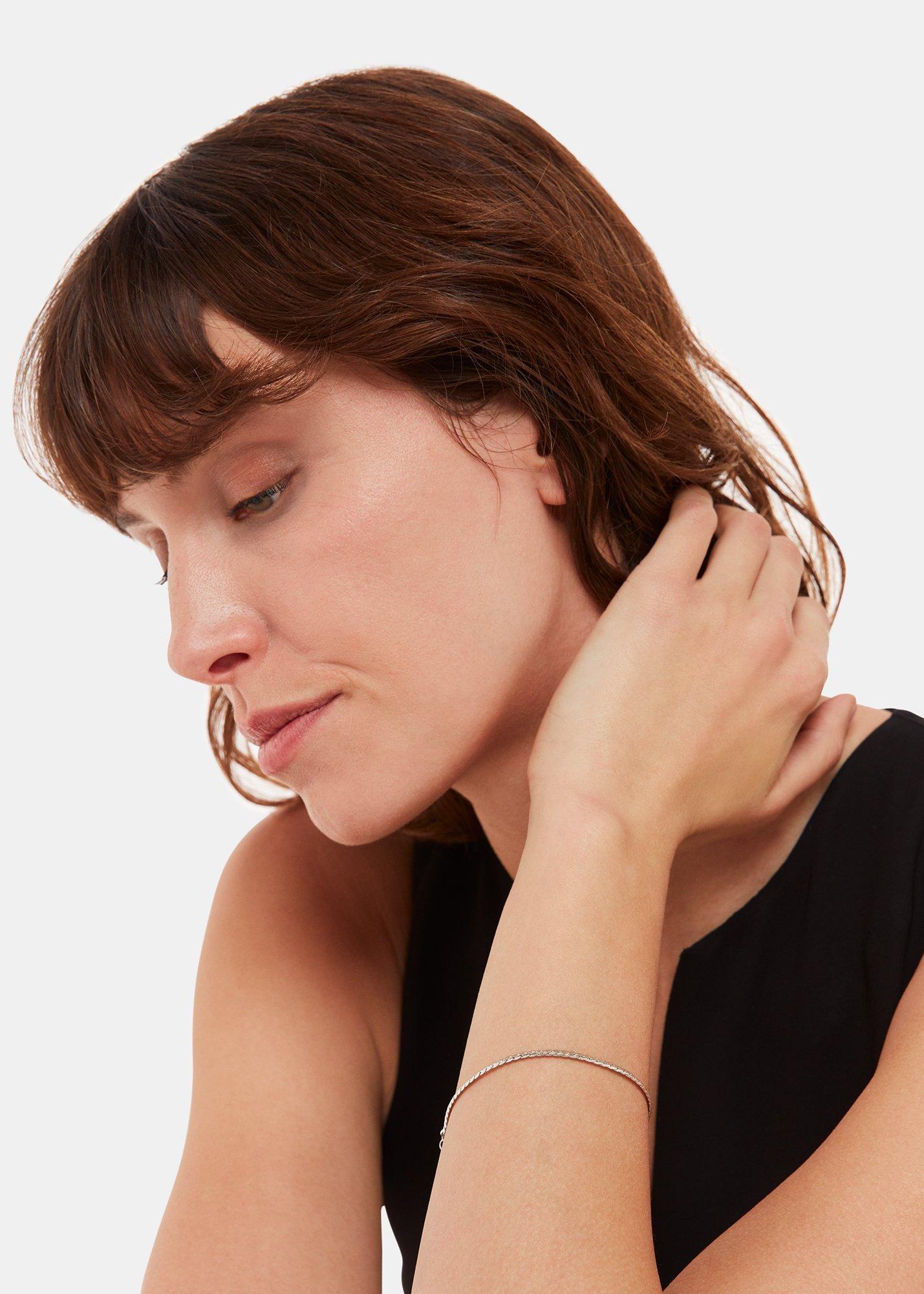 Silver Classic Snake Chain Bracelet