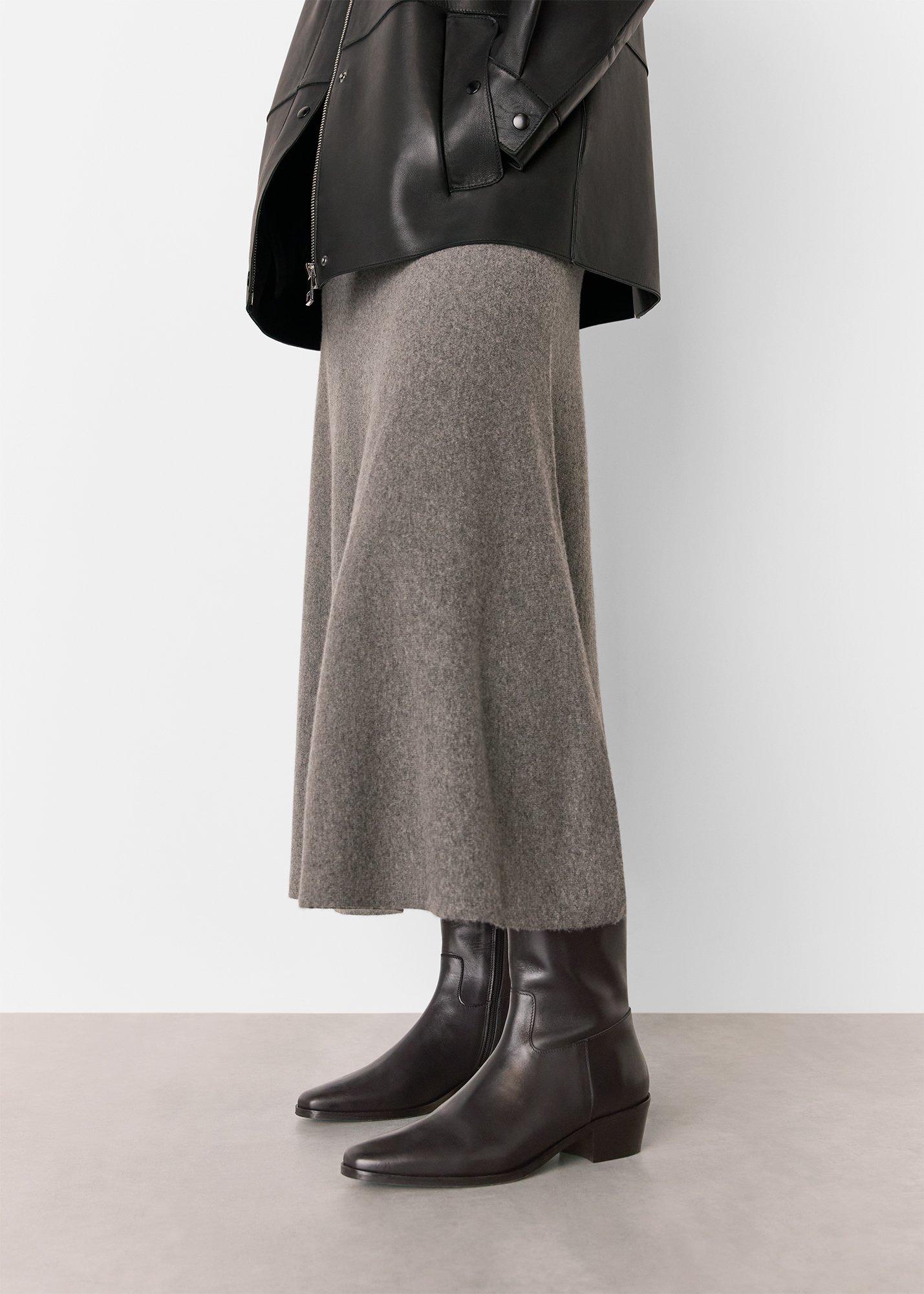 Clean Western Ankle Boot