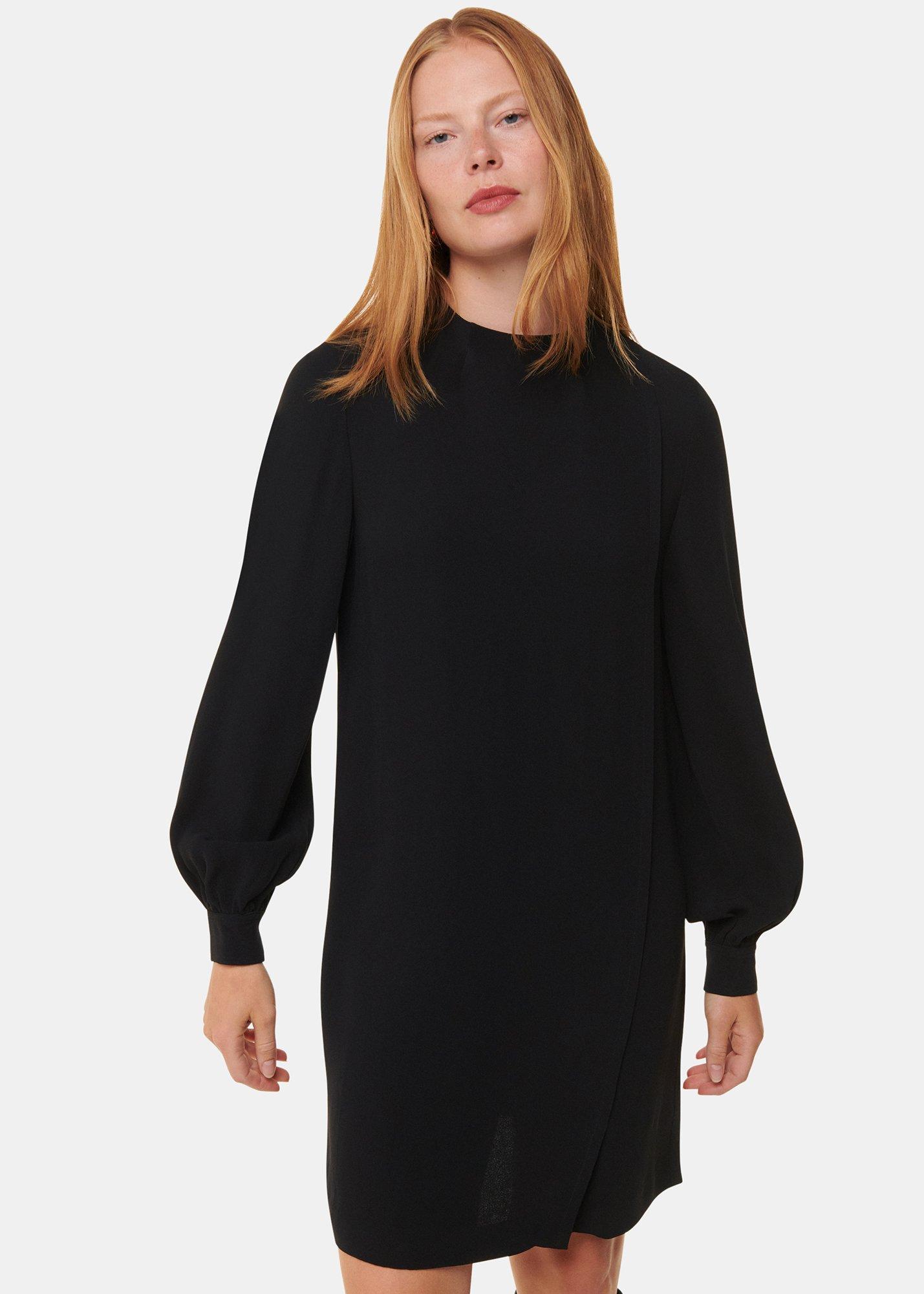 Black Cleo Shift Dress