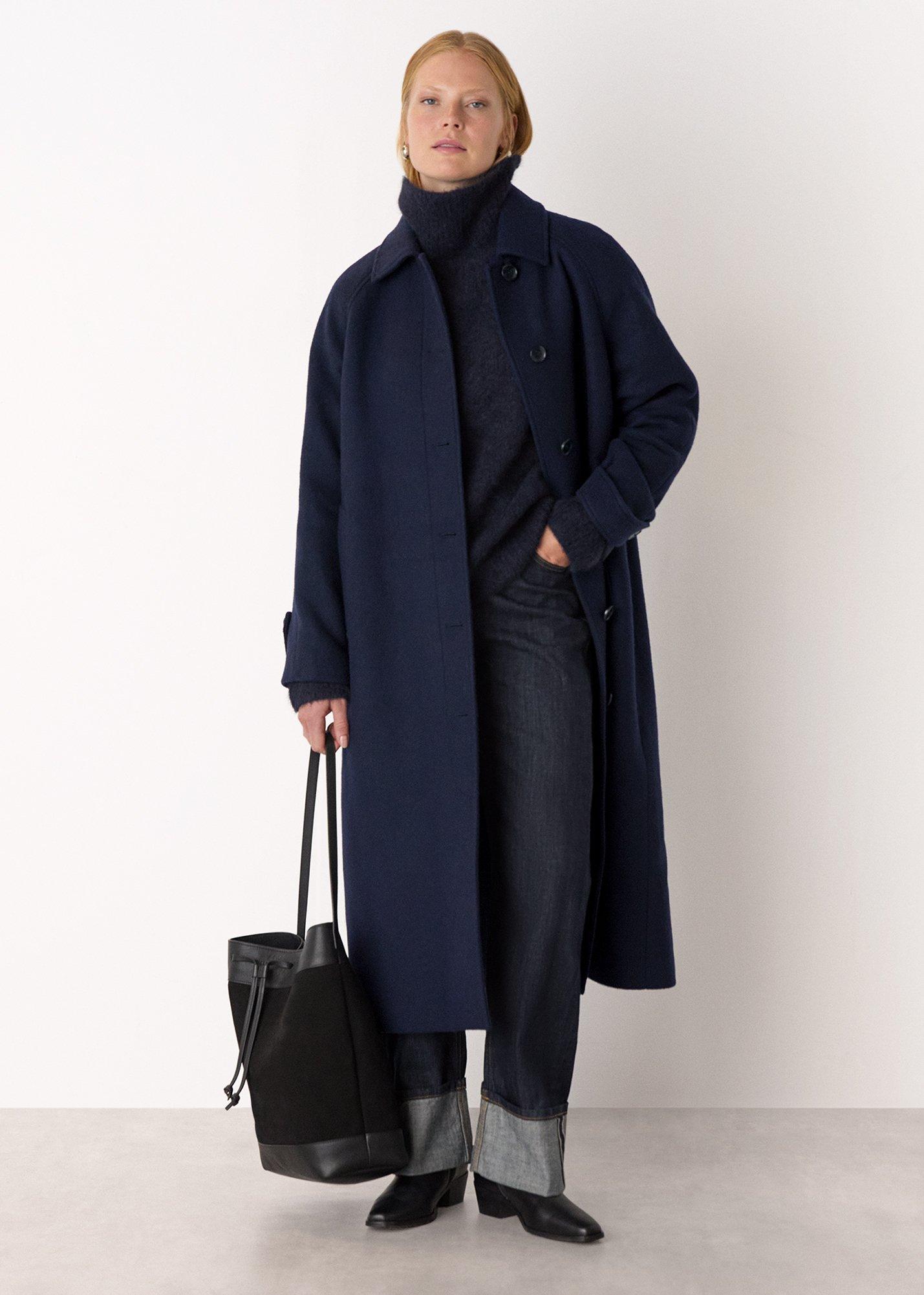 Long Wool Car Coat