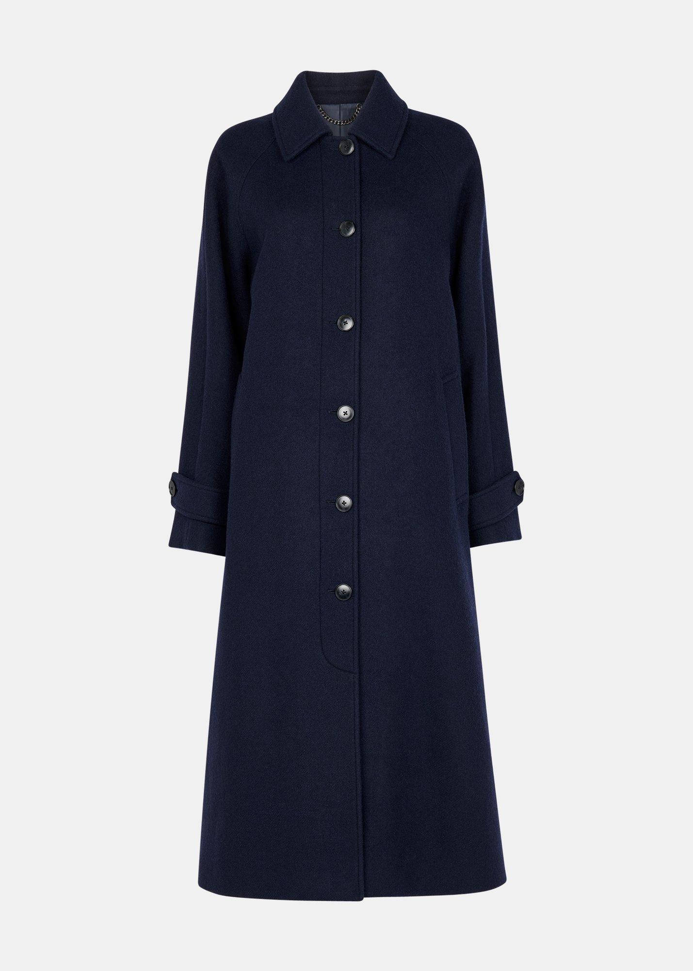 Long Wool Car Coat