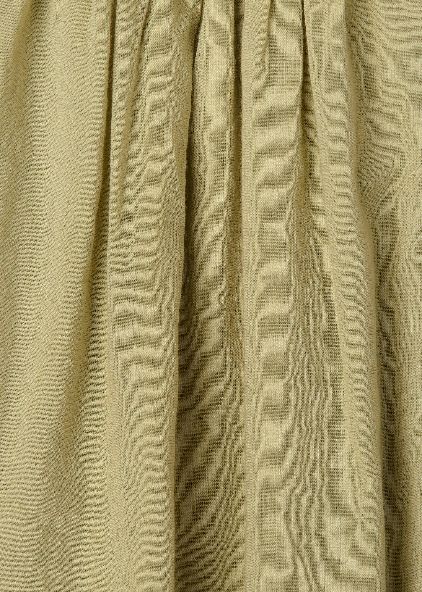 Cotton Frill Mini Dress