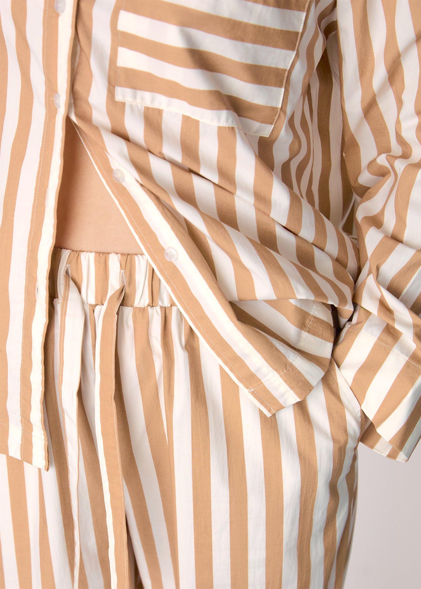 Cotton Stripe Pyjama Bottom