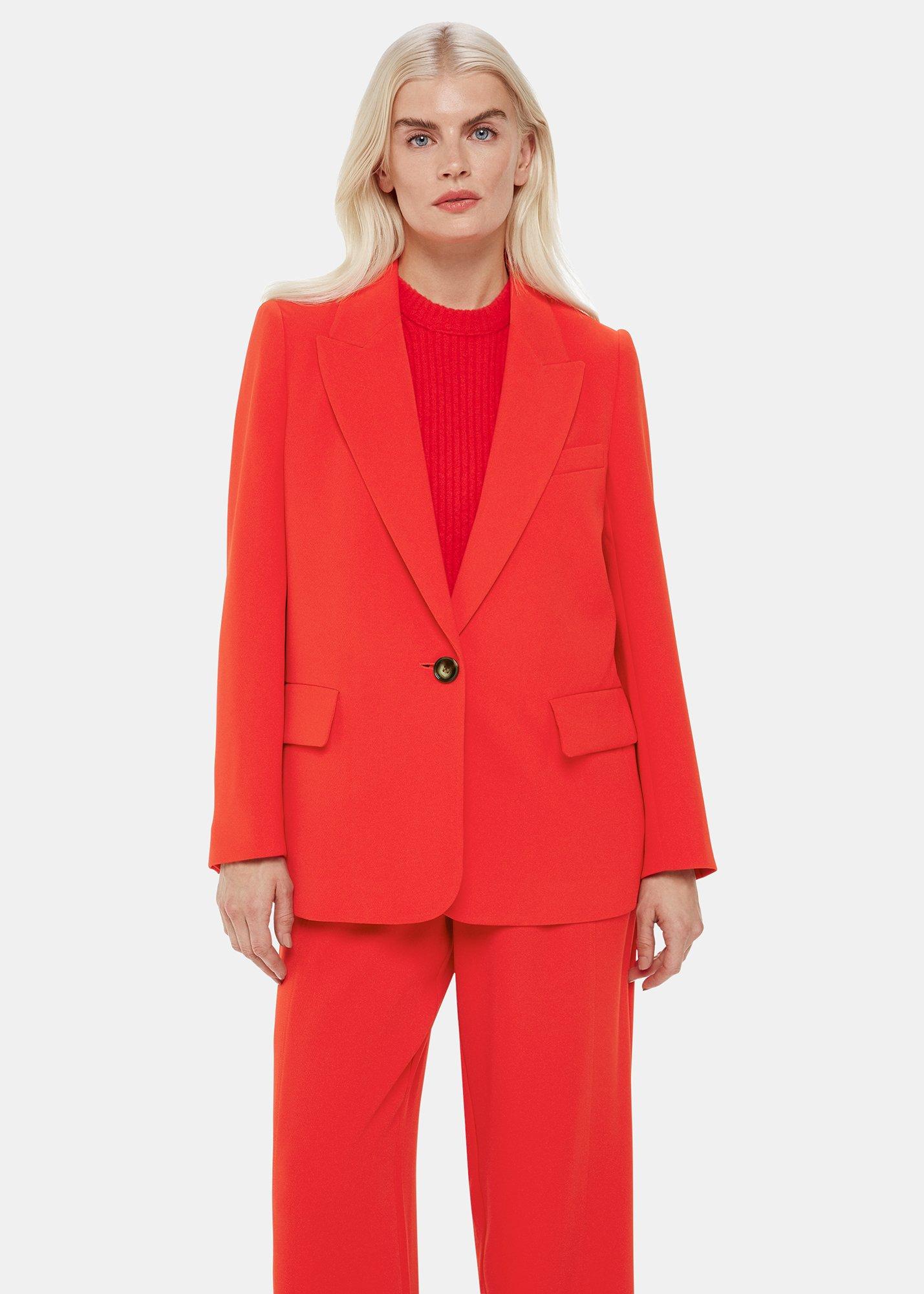 Boyfriend Crepe Blazer