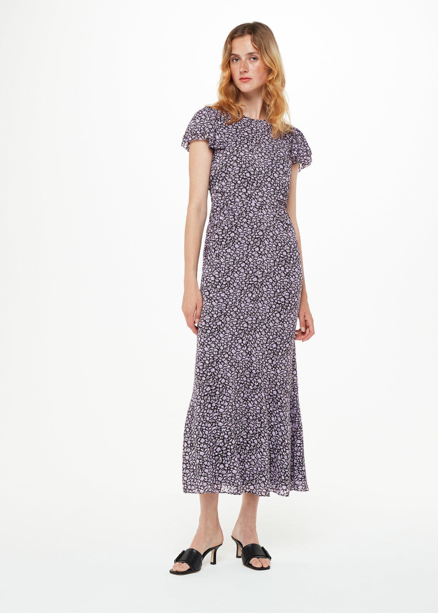 Purple Petite Daisy Field Lola Dress