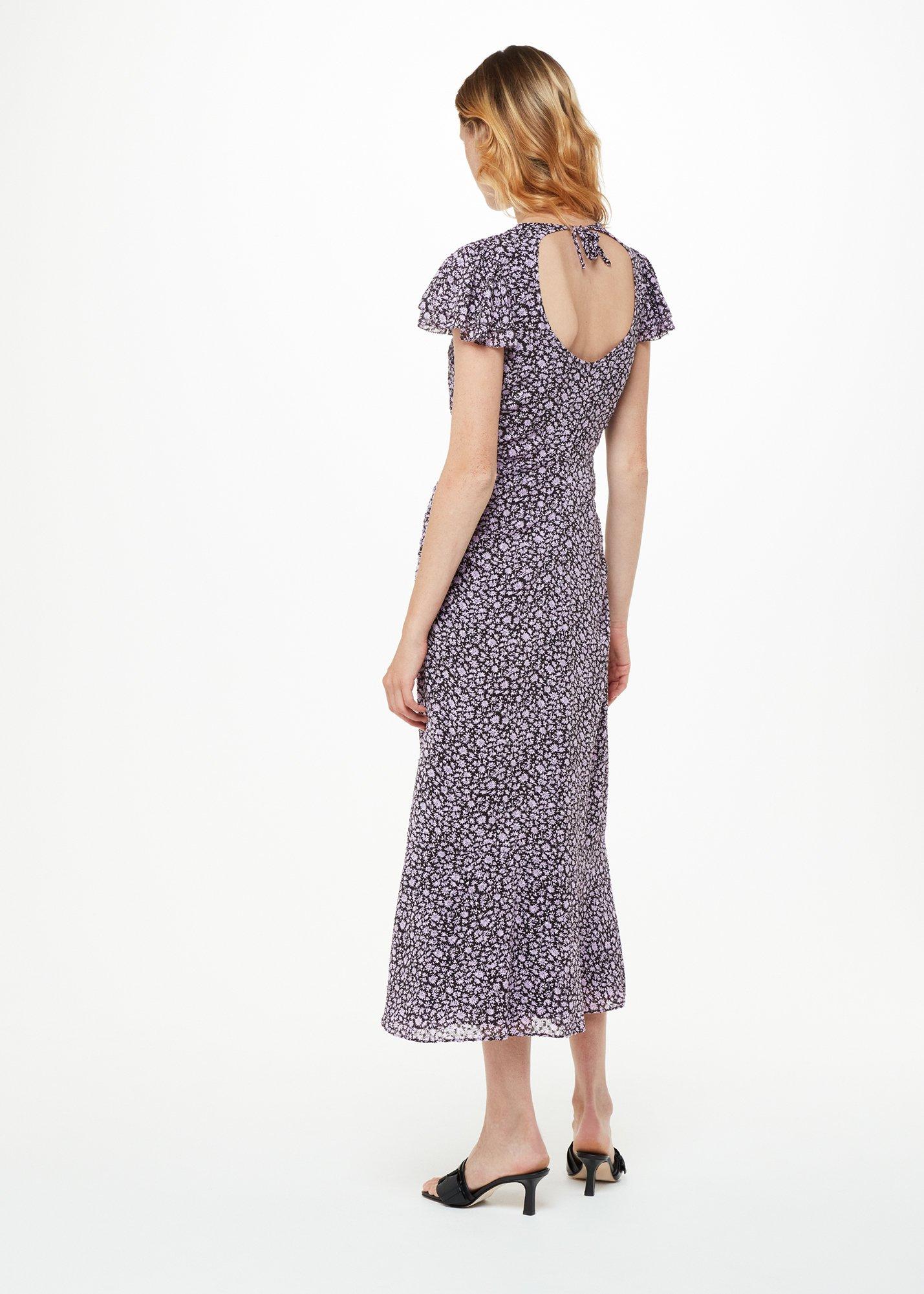 Purple Petite Daisy Field Lola Dress